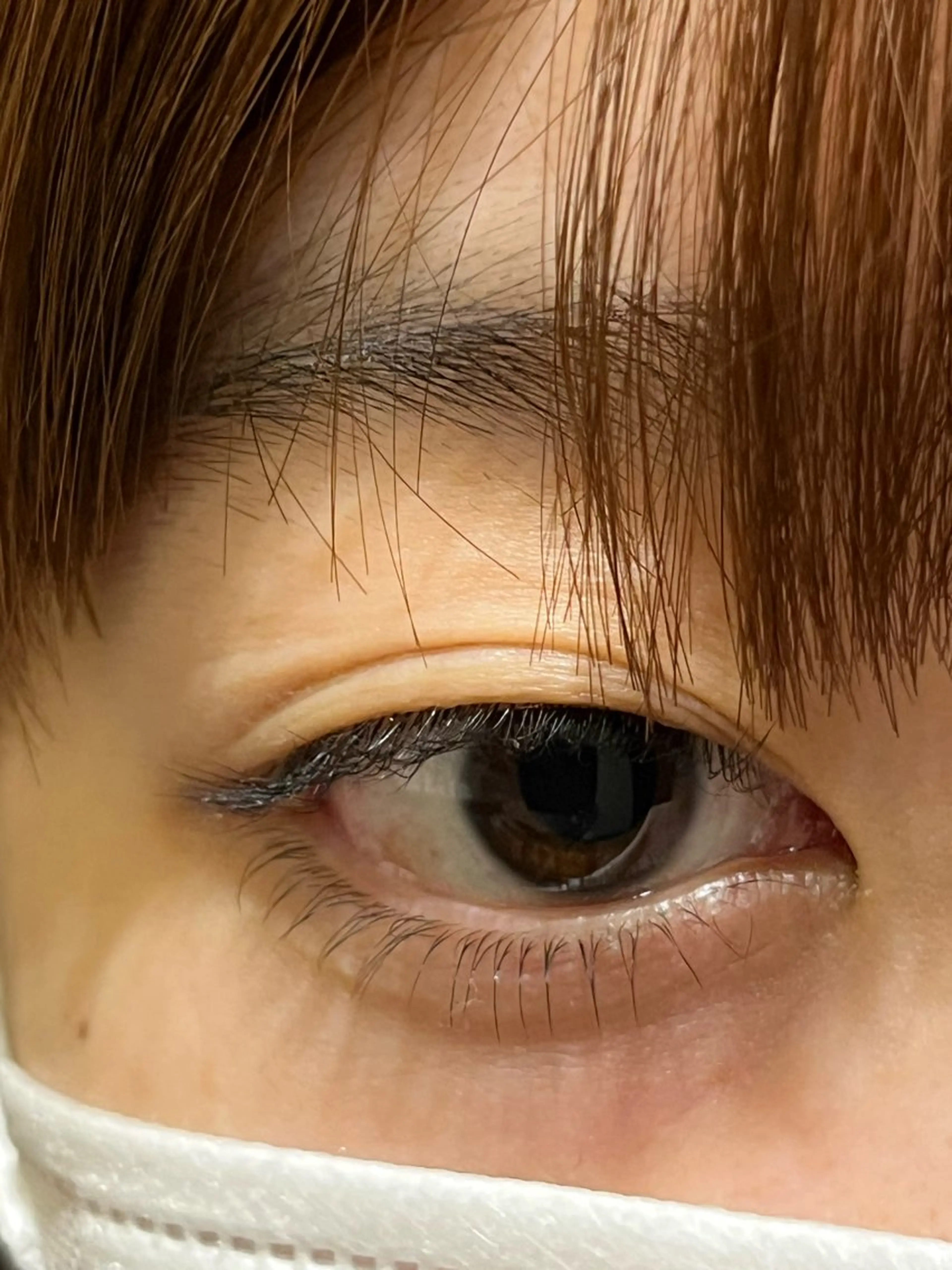 マツエク・マツパ 下まつげエクステ 一重×まつ毛パーマ Cure所属・三澤 朱里の眉毛・アイブロウイメージ