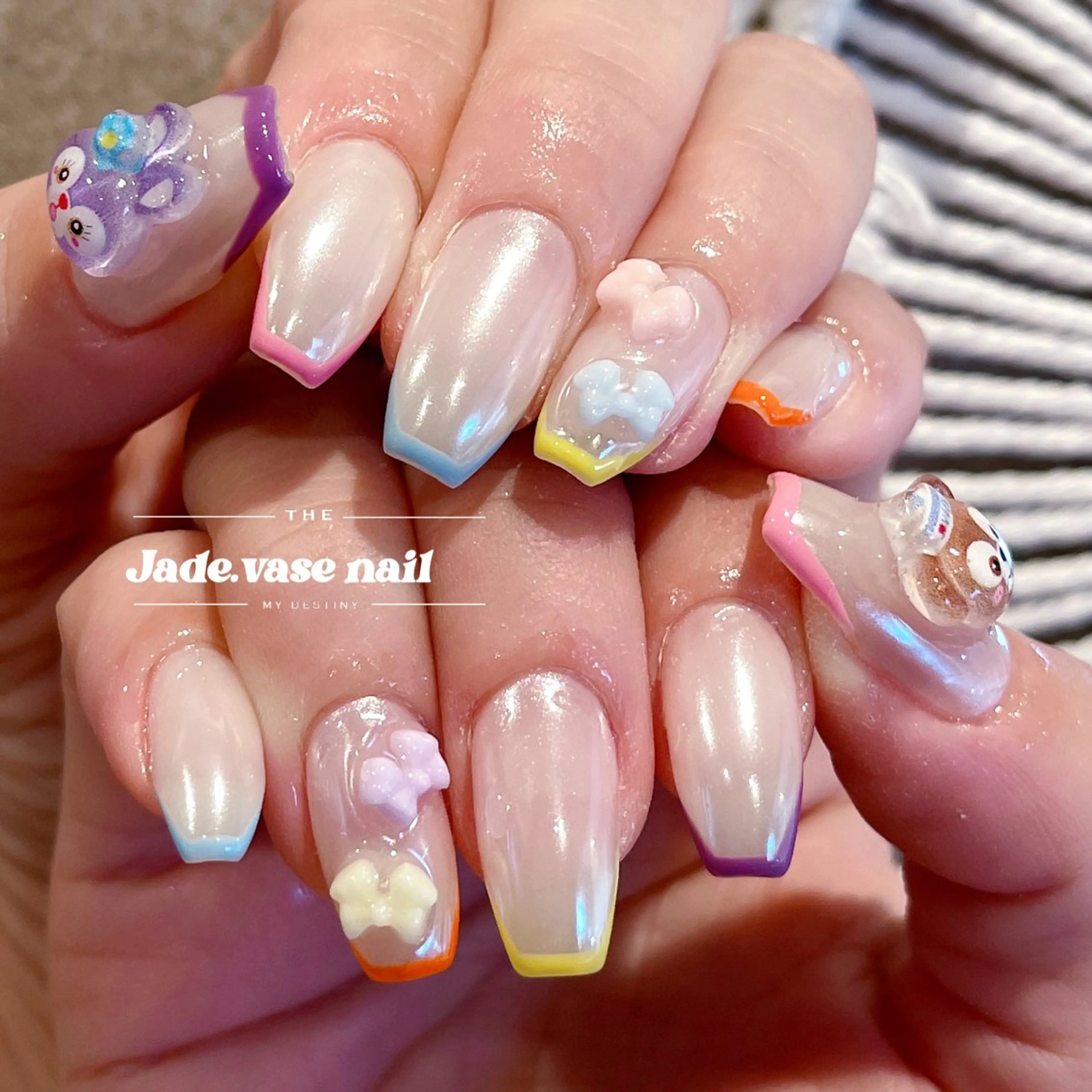 ネイル ハンドネイル ハンドケア ✰Jade.vase 银座のネイルデザイン