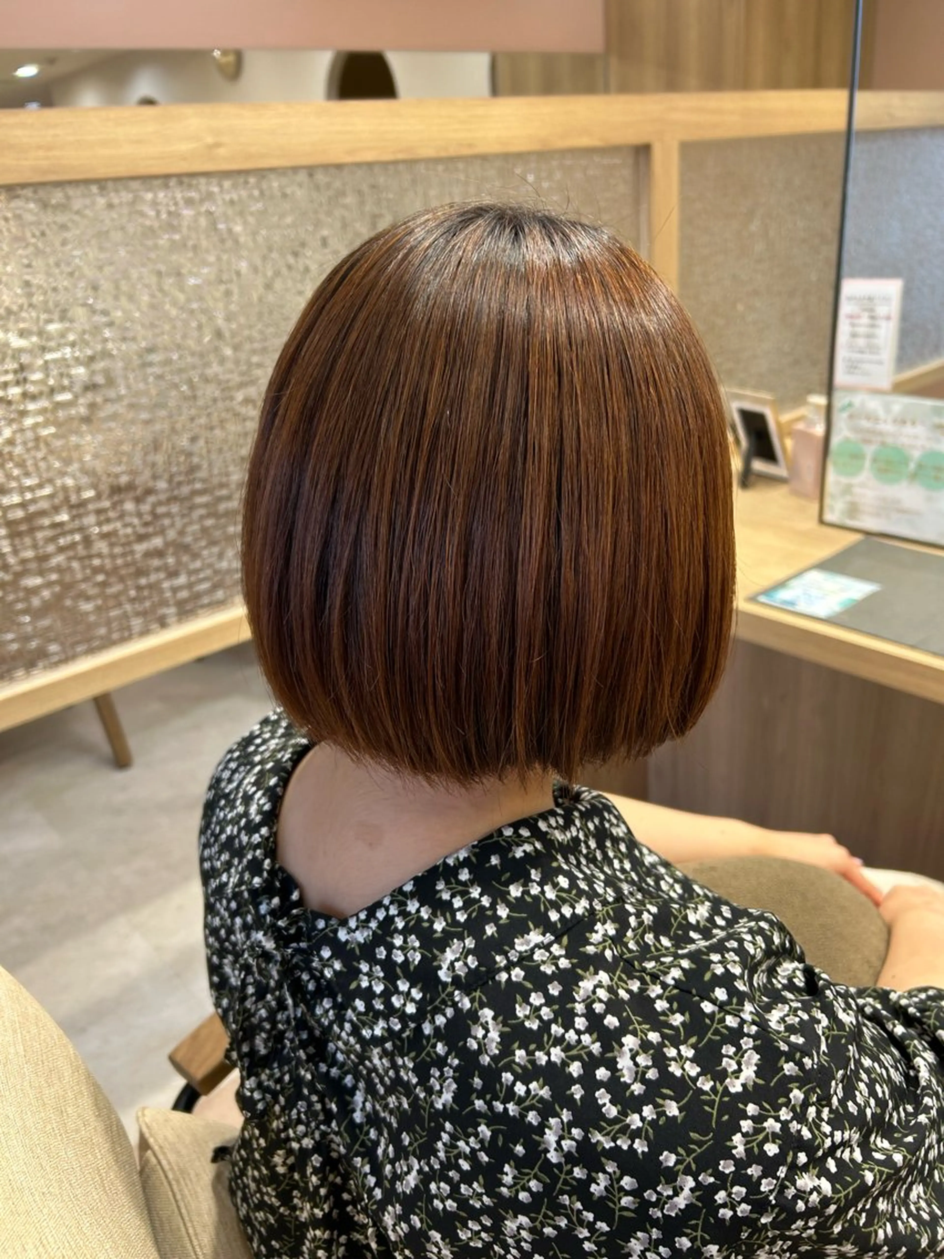 ショート ボブ 髪質改善 カット 縮毛矯正 韓国￤ボブ￤レイヤー 🍒Akane🍒のヘアスタイル