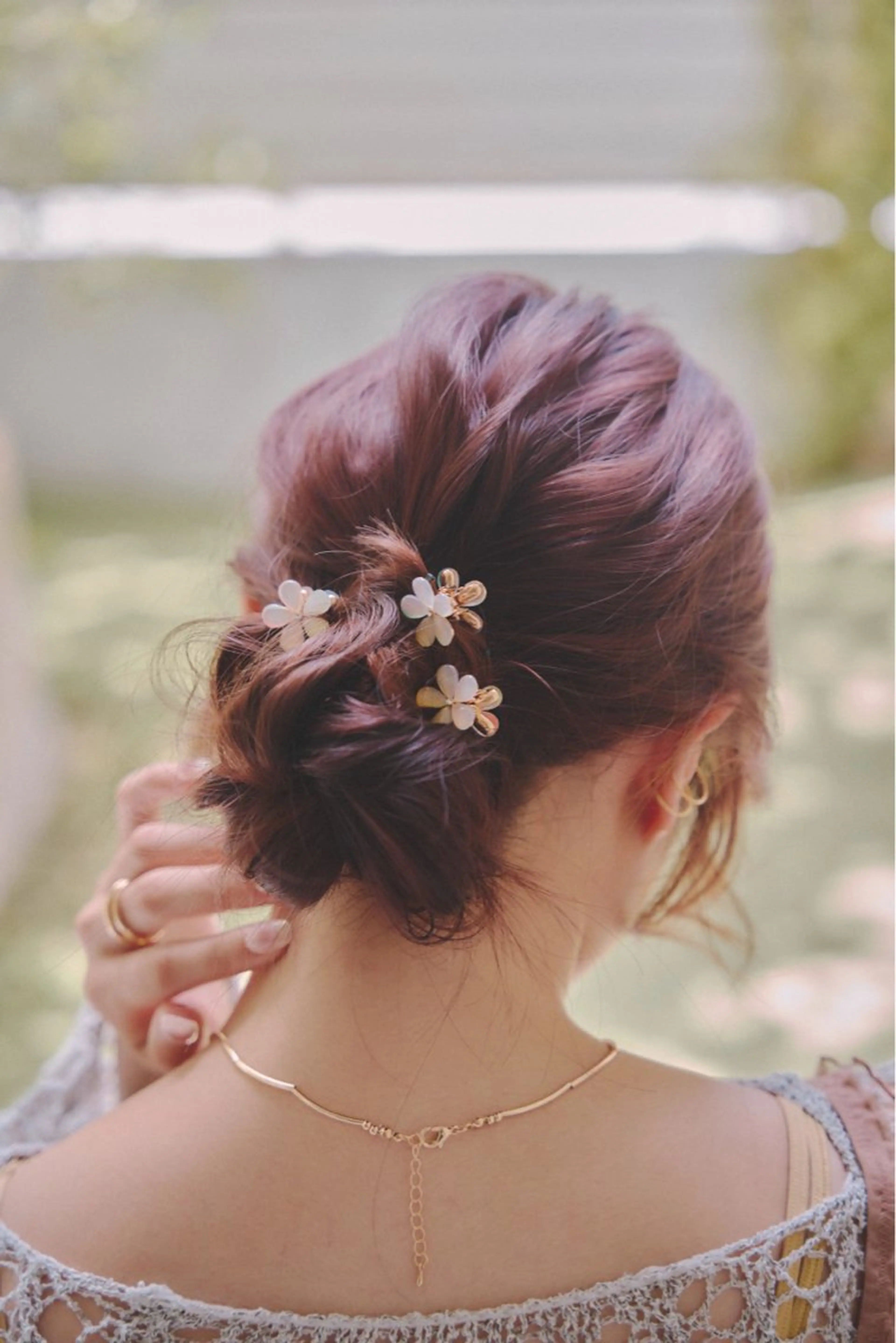 ヘアセット【ピンやヘアゴムを使ったヘアアレンジ】✨✨成人式や卒業式、前撮り、後撮り、結婚式の参列や二次会、同窓会などで✨の写真