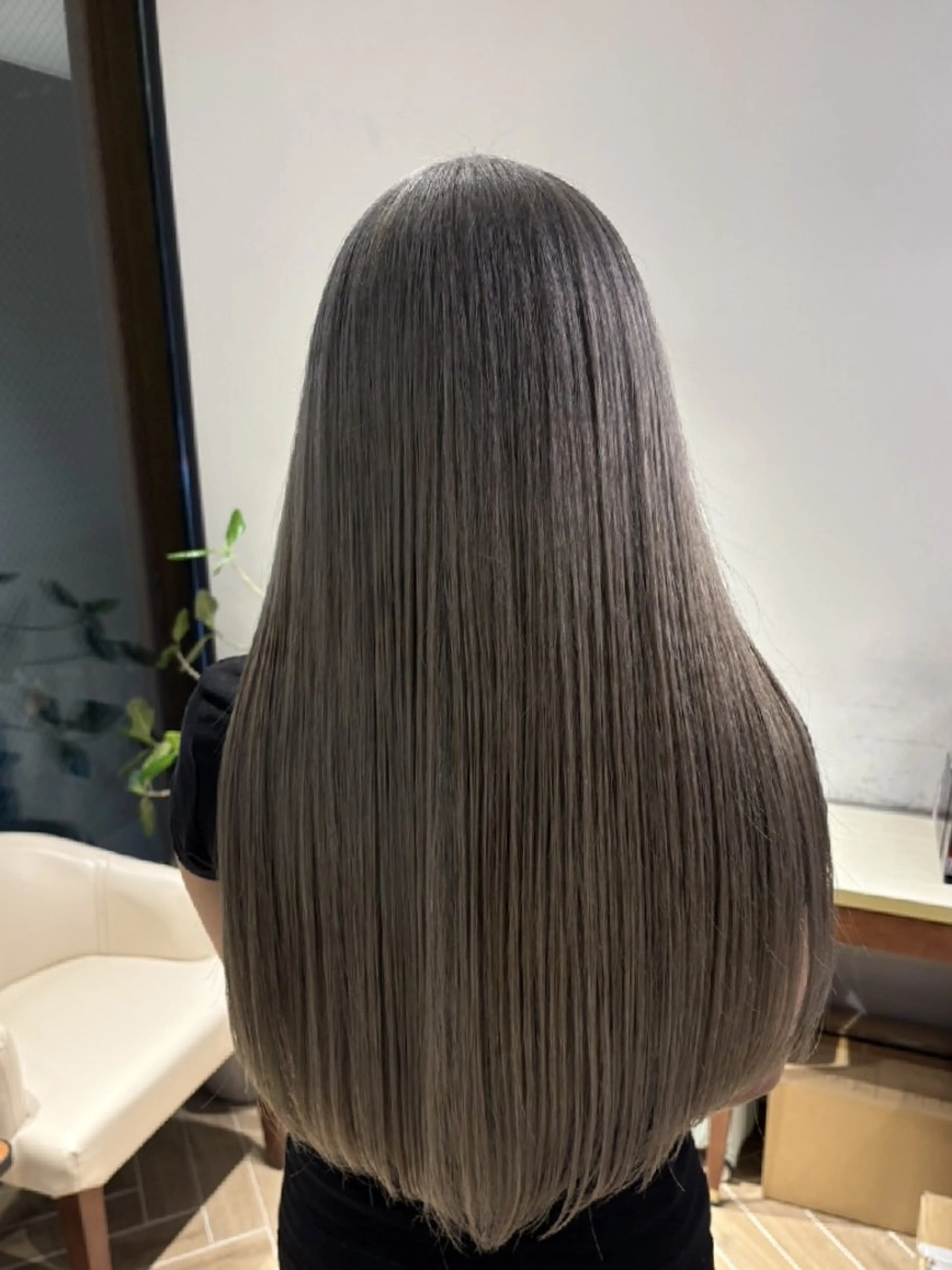 カラー 山中 あるのヘアスタイル