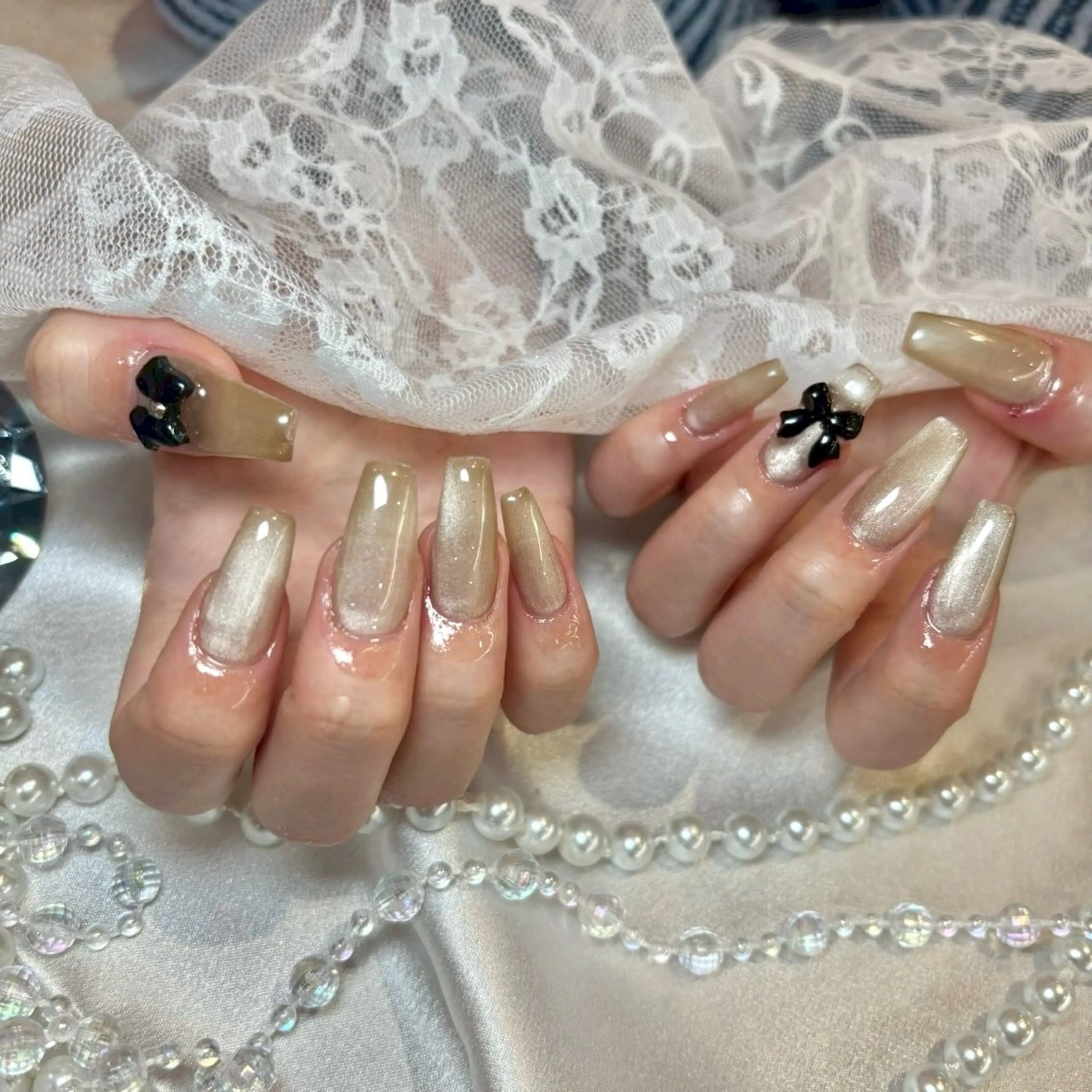 ロング mionail 八木のネイルデザイン