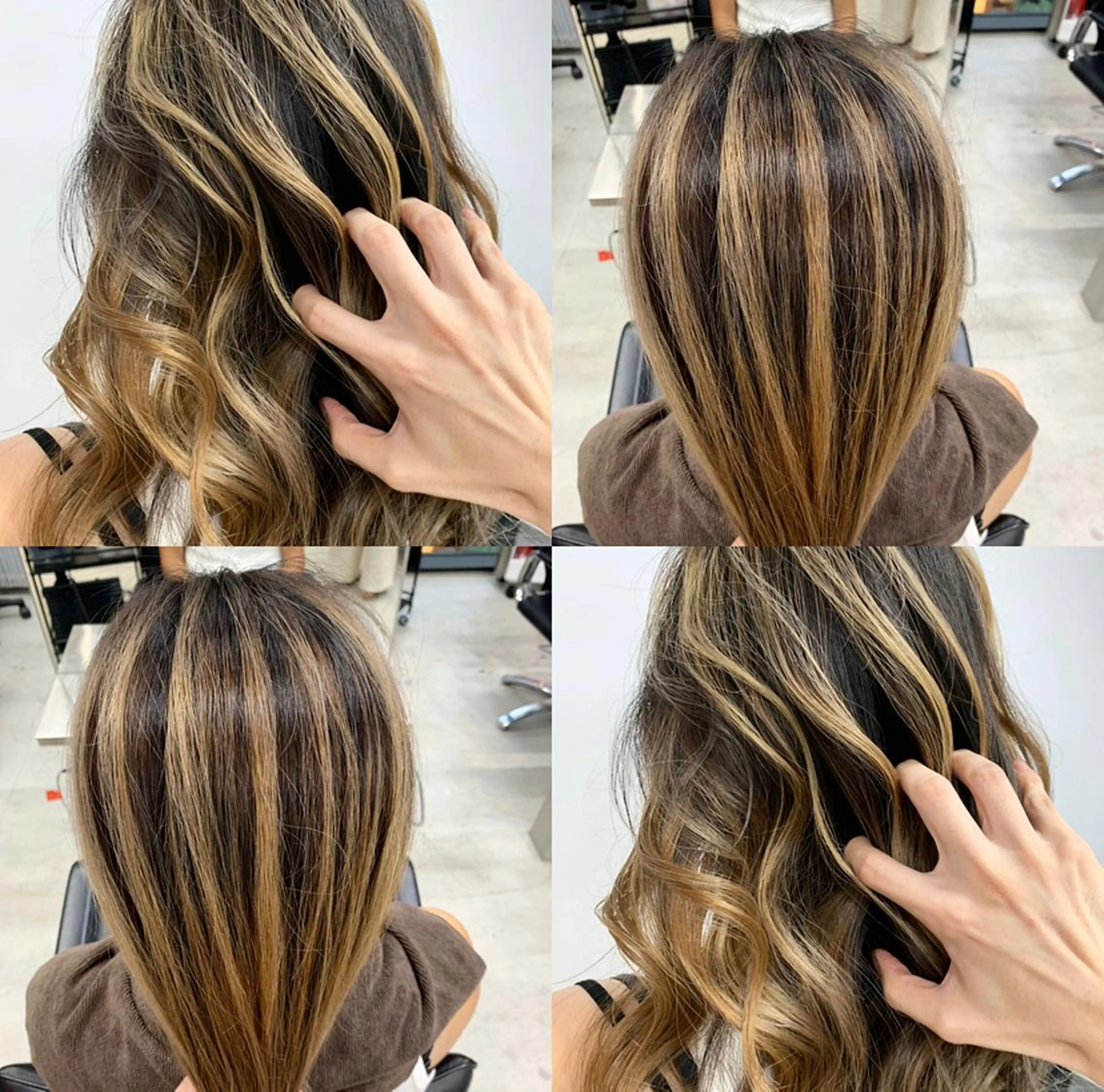 ロング カラー バレイヤージュ レイヤーカット ✨カラー指名 No.1✨keitaのヘアスタイル