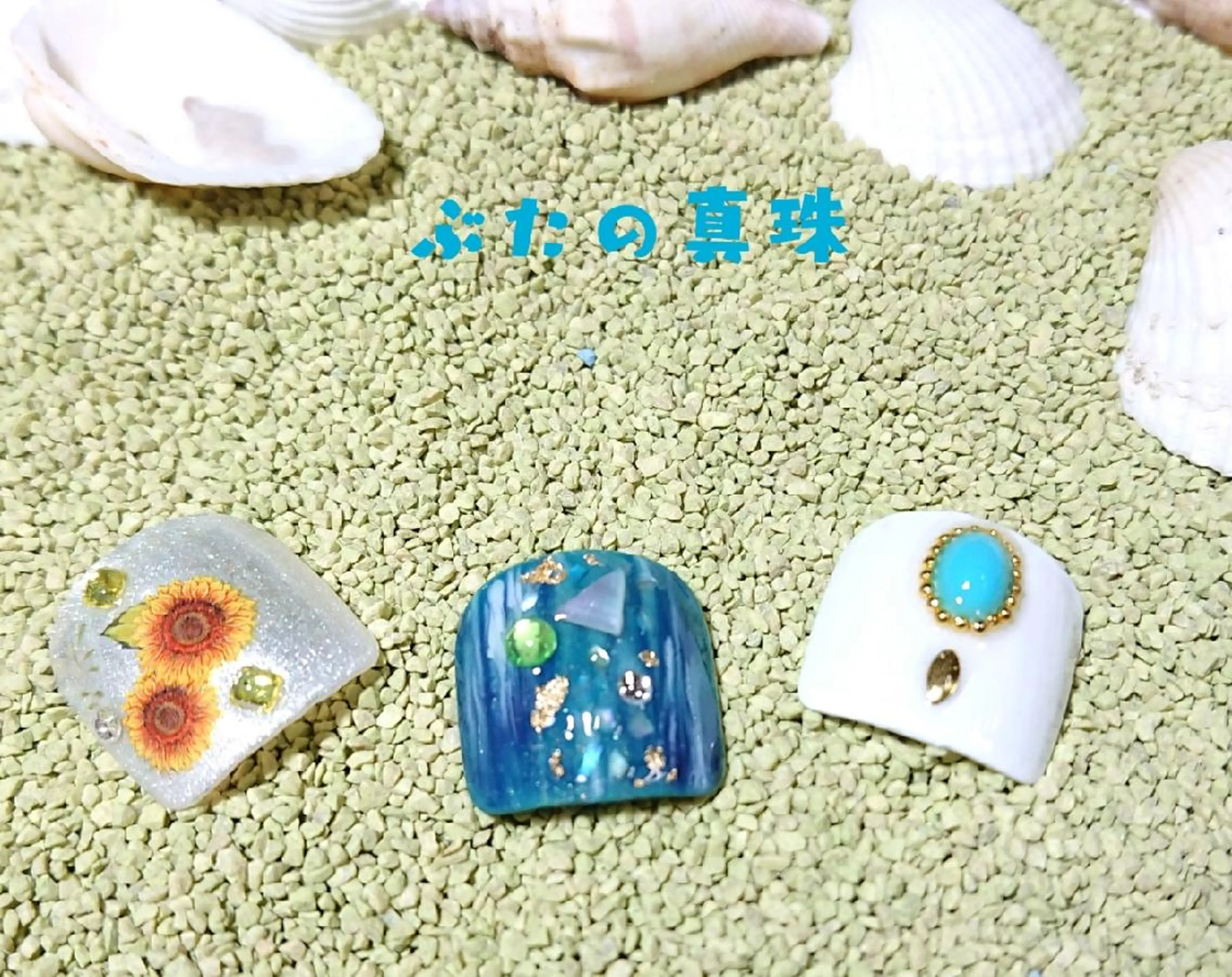 ネイル アートネイル フットネイル フットネイル 林 珠里のネイルデザイン