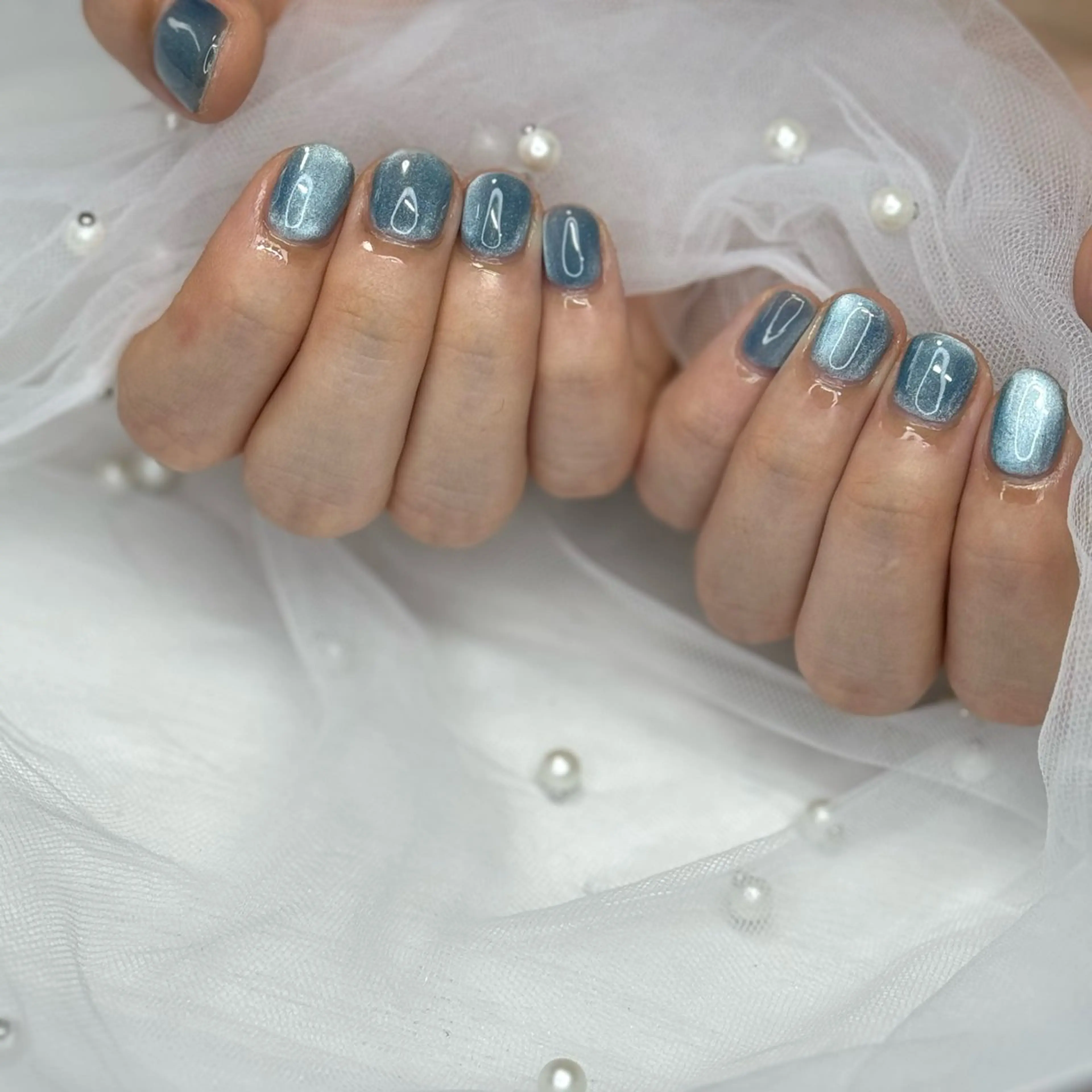 ネイル オーロラネイル フラッシュネイル フットネイル フレンチネイル 氷ネイル・うるうるネイル VENa eye＆ nail salonのマツエク・マツパデザイン