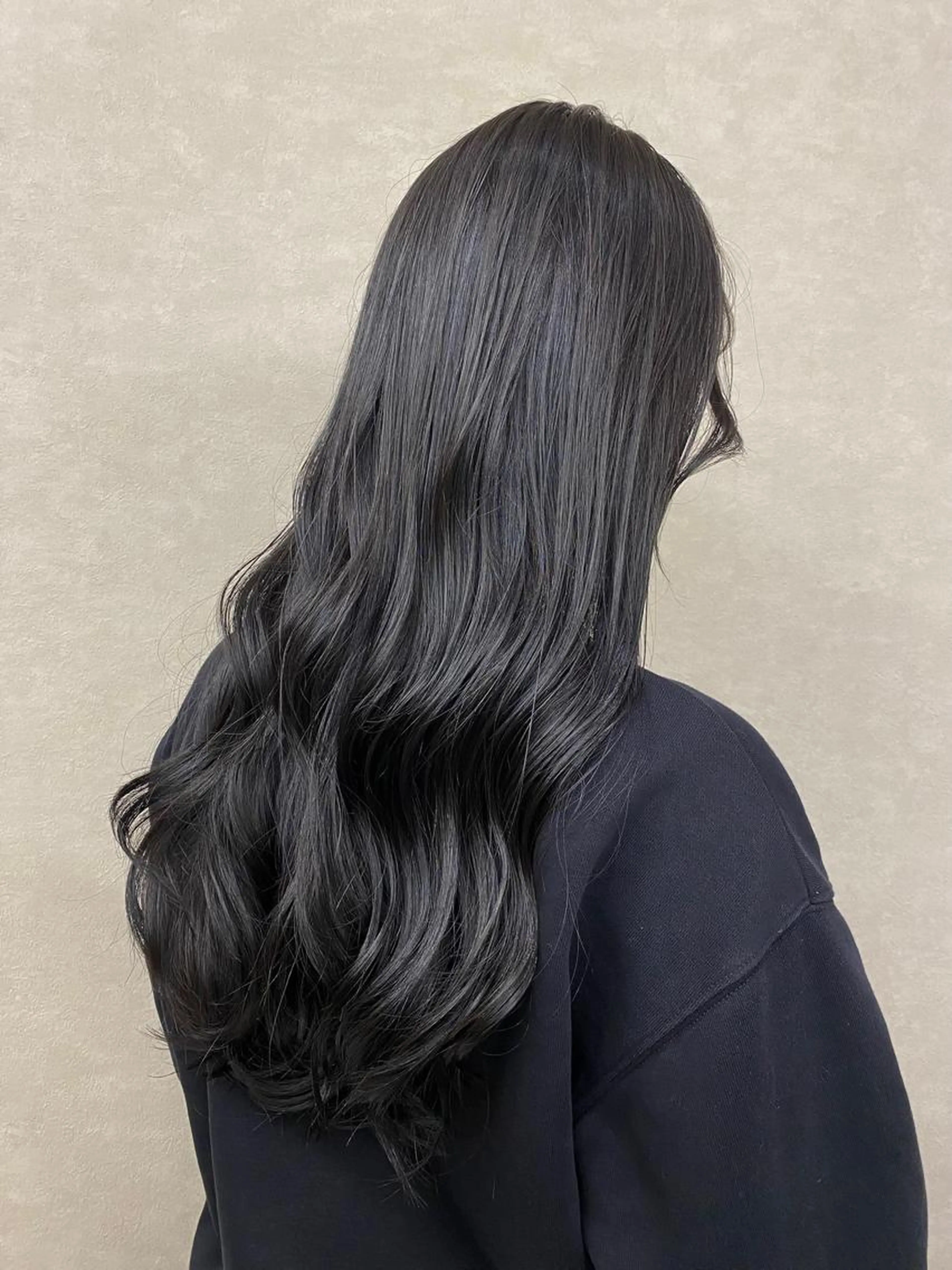 🖤髪質改善inケアカラー＋顔周りカット🖤の写真