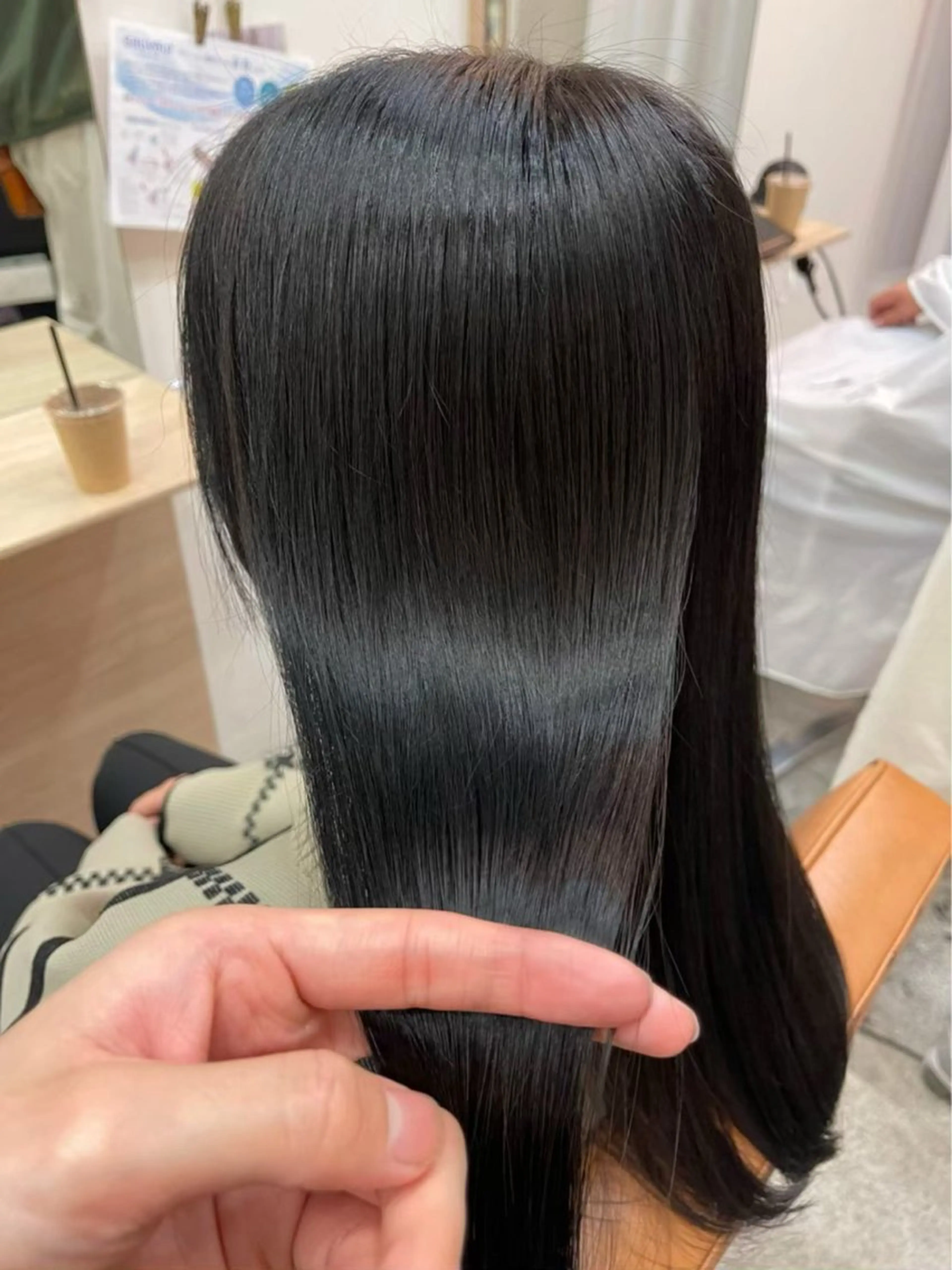 縮毛矯正 トリートメント 北新地/縮毛矯正 /あやなのヘアスタイル