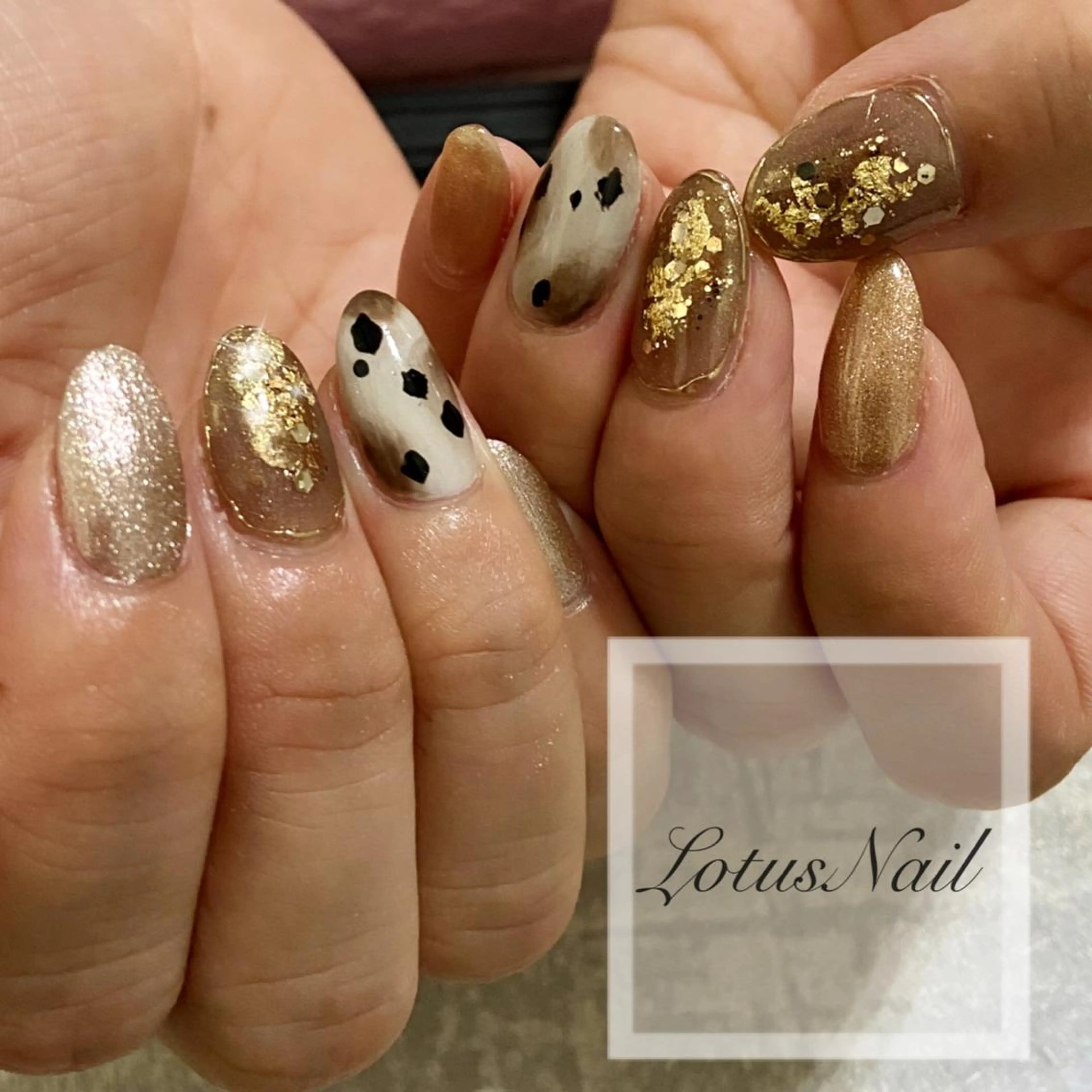 ネイル ハンドネイル Lotus Nailのネイルデザイン