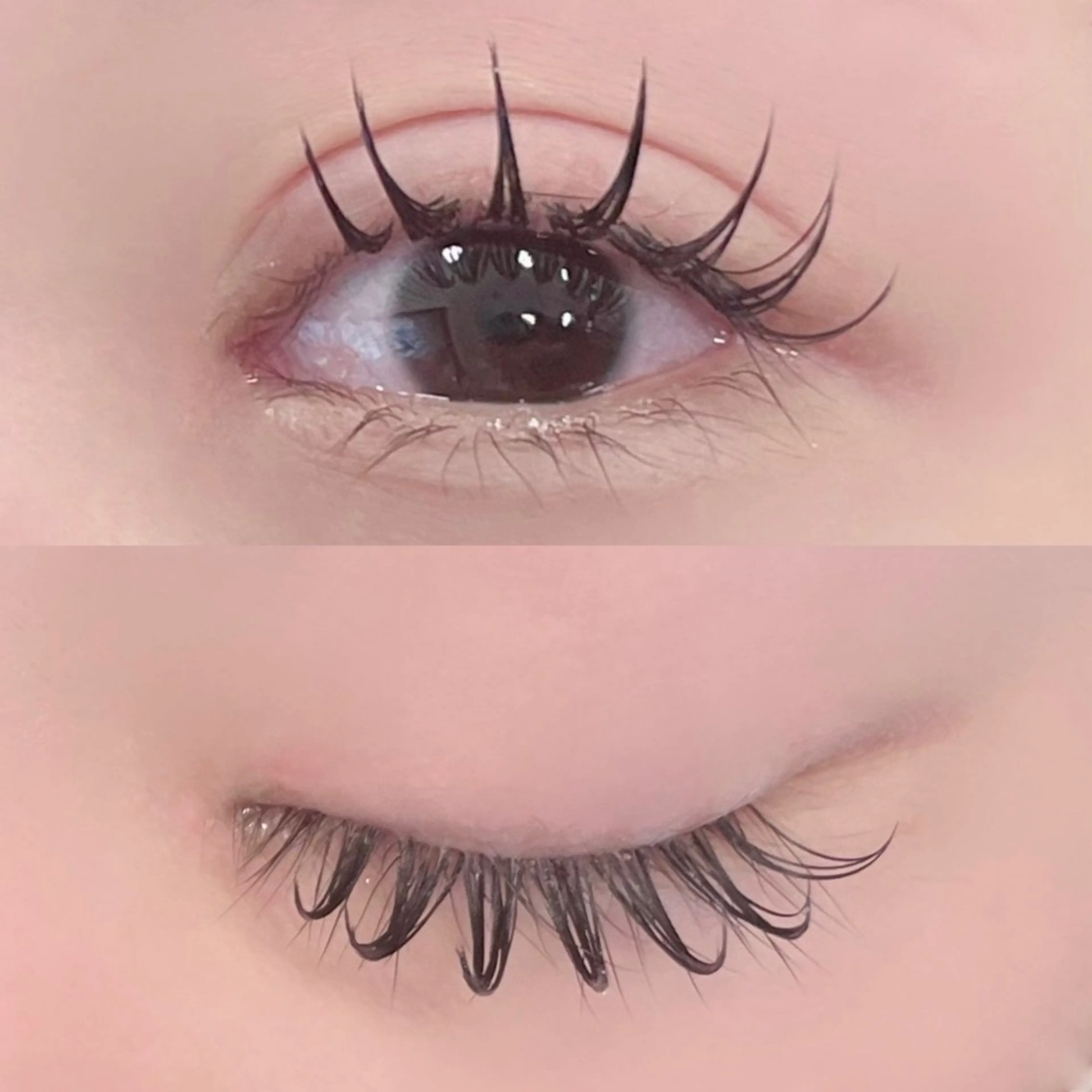 マツエク・マツパ フラットラッシュ Seek  Dea YUNO🪽のマツエク・マツパデザイン