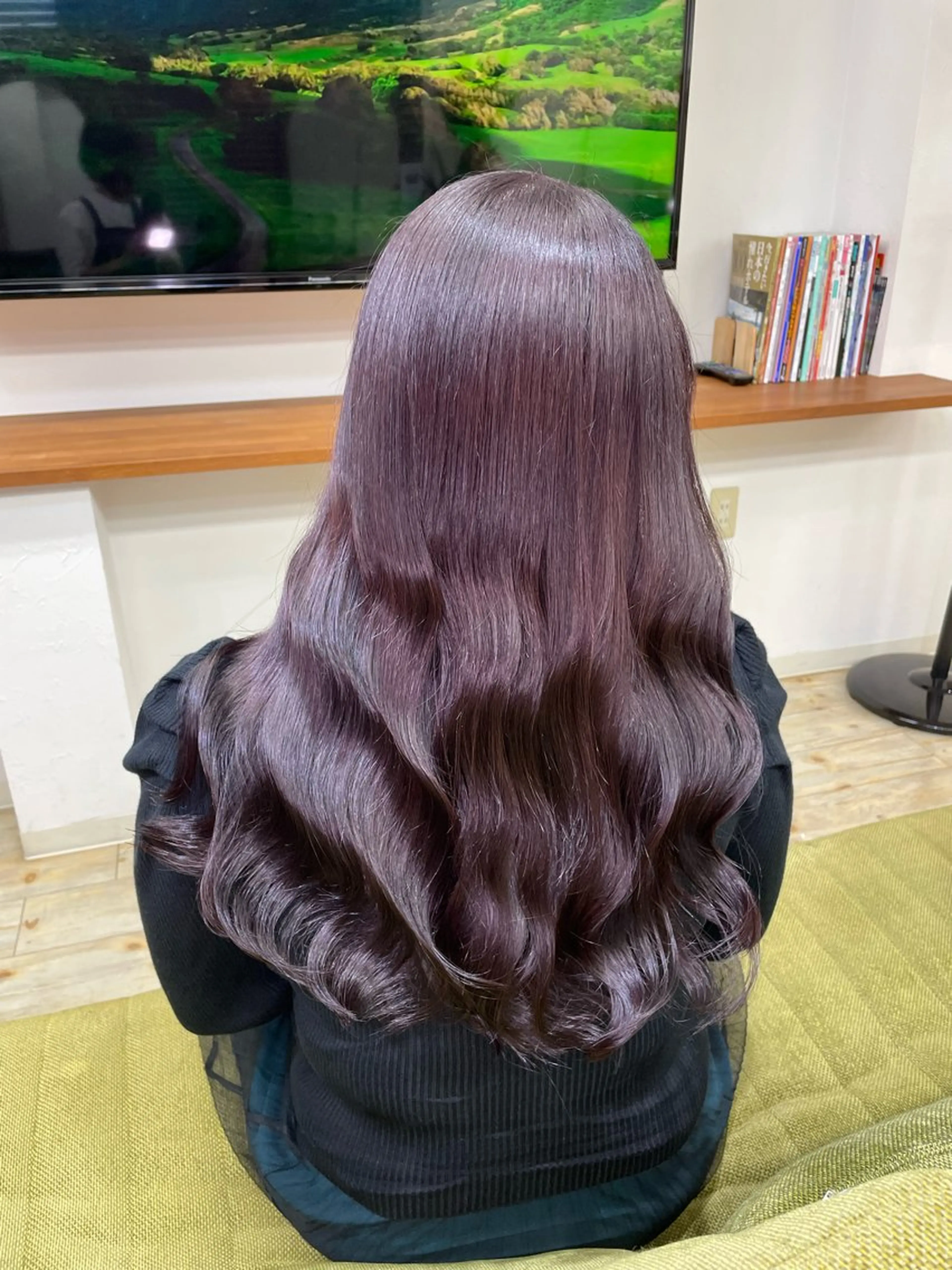 ロング 髪質改善&白髪ぼかし スタイリスト近藤宏樹のヘアスタイル