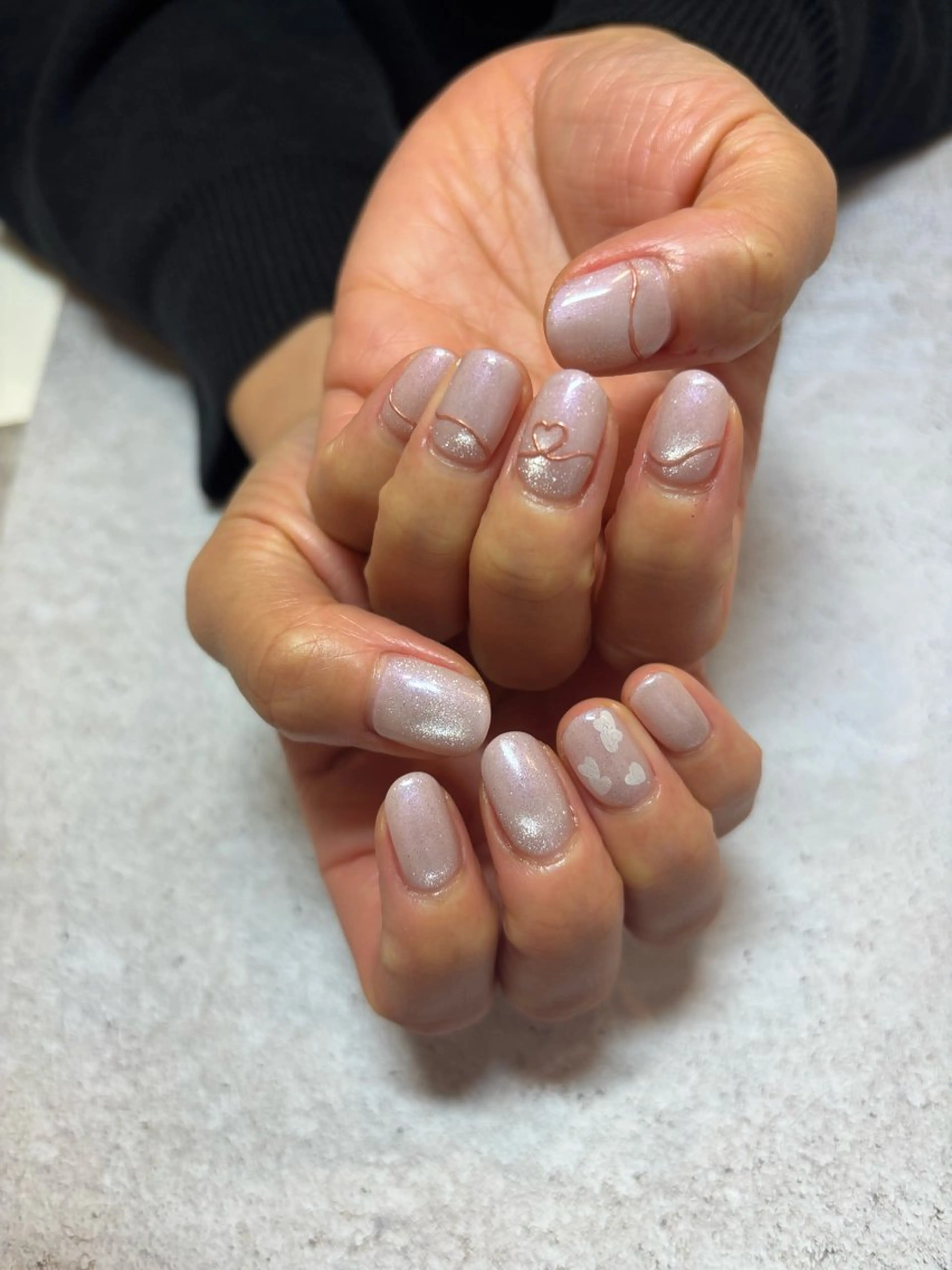 ネイル ハンドネイル 【LINON】 airiのネイルデザイン