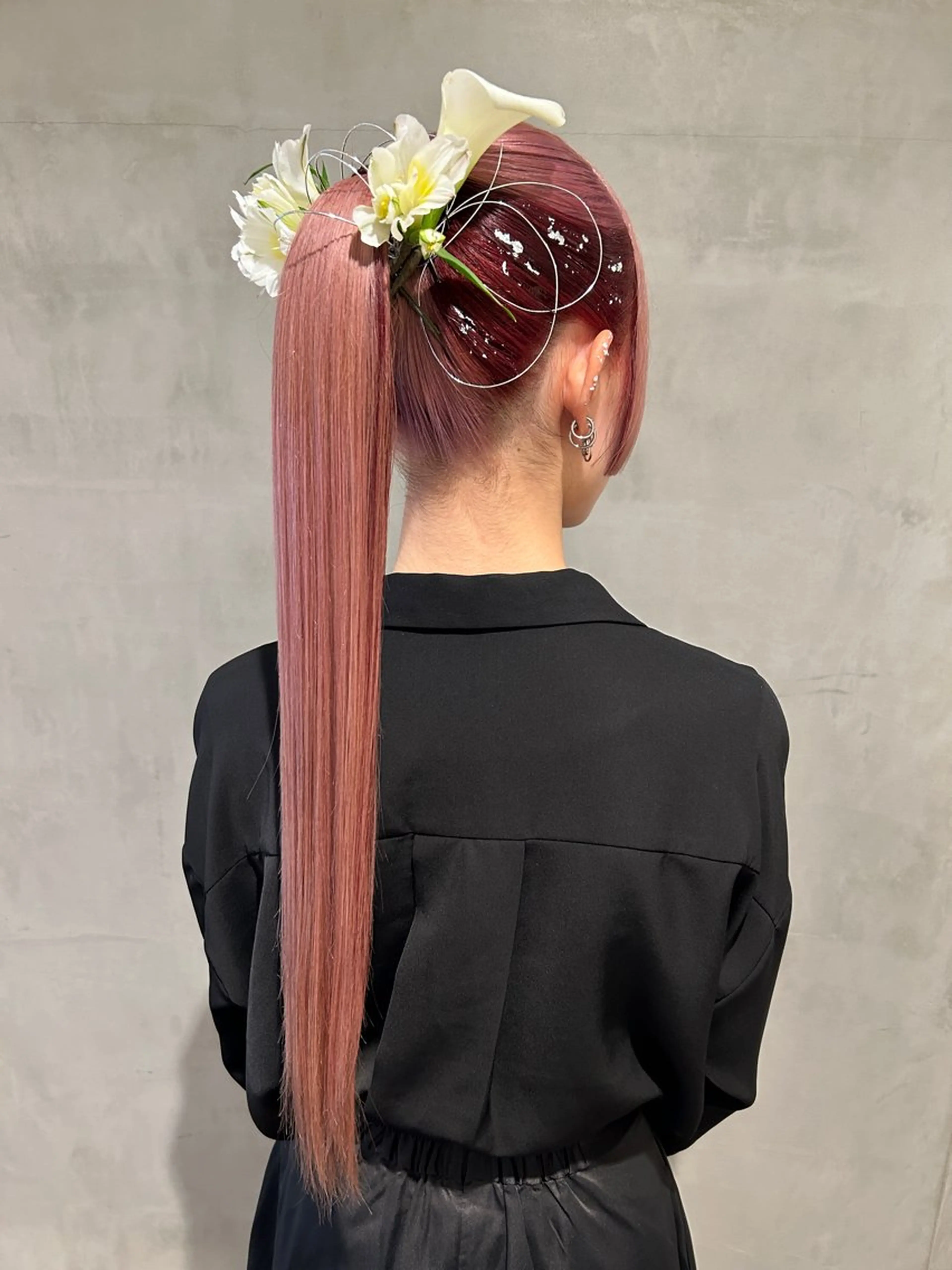 ロング ヘアアレンジ 成人式 デザイン/アレンジ ❤︎イシイレイのヘアスタイル