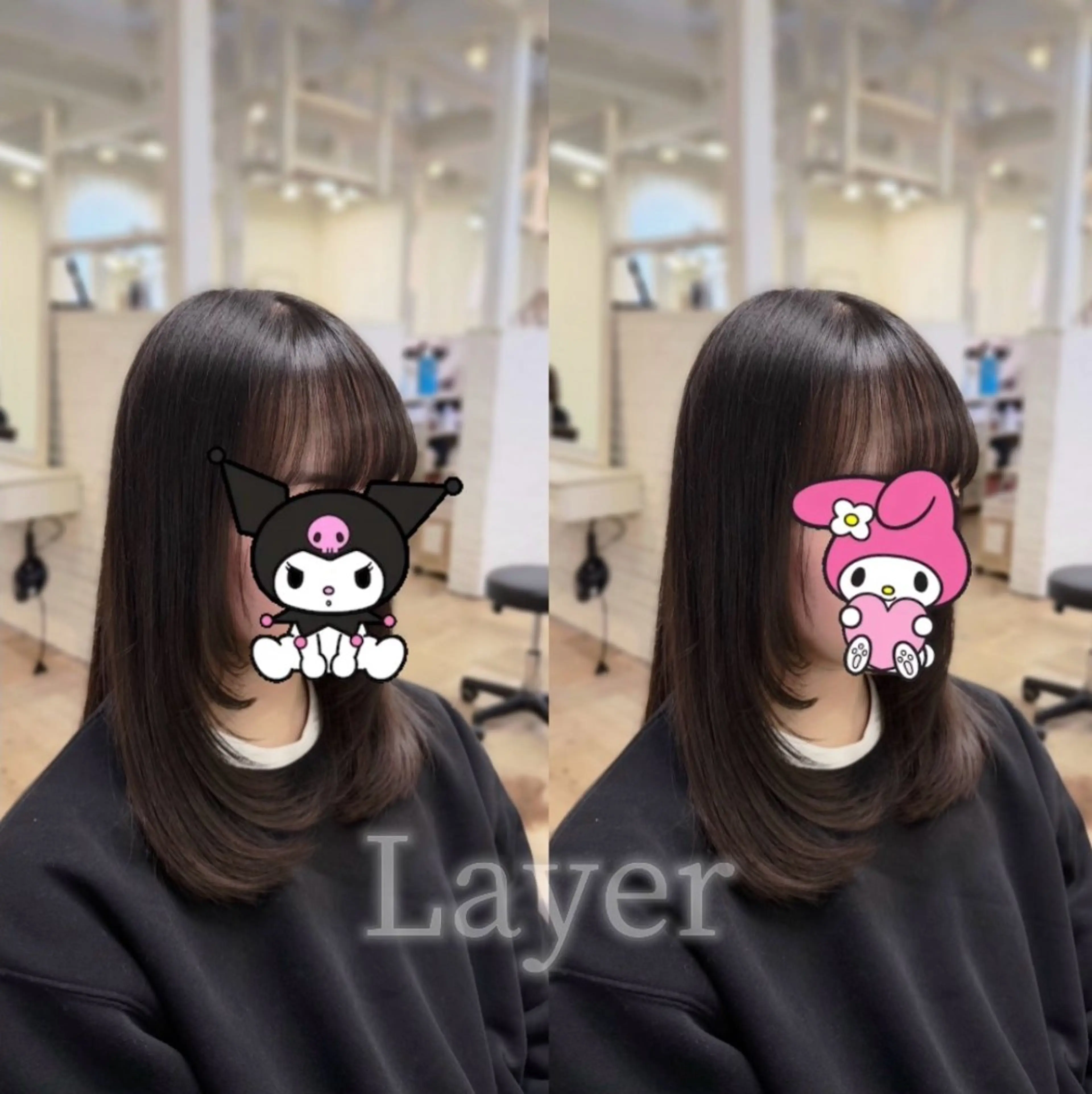 セミロング 瀬田/透明感カラー/ トレンドヘア/林遼河のヘアスタイル