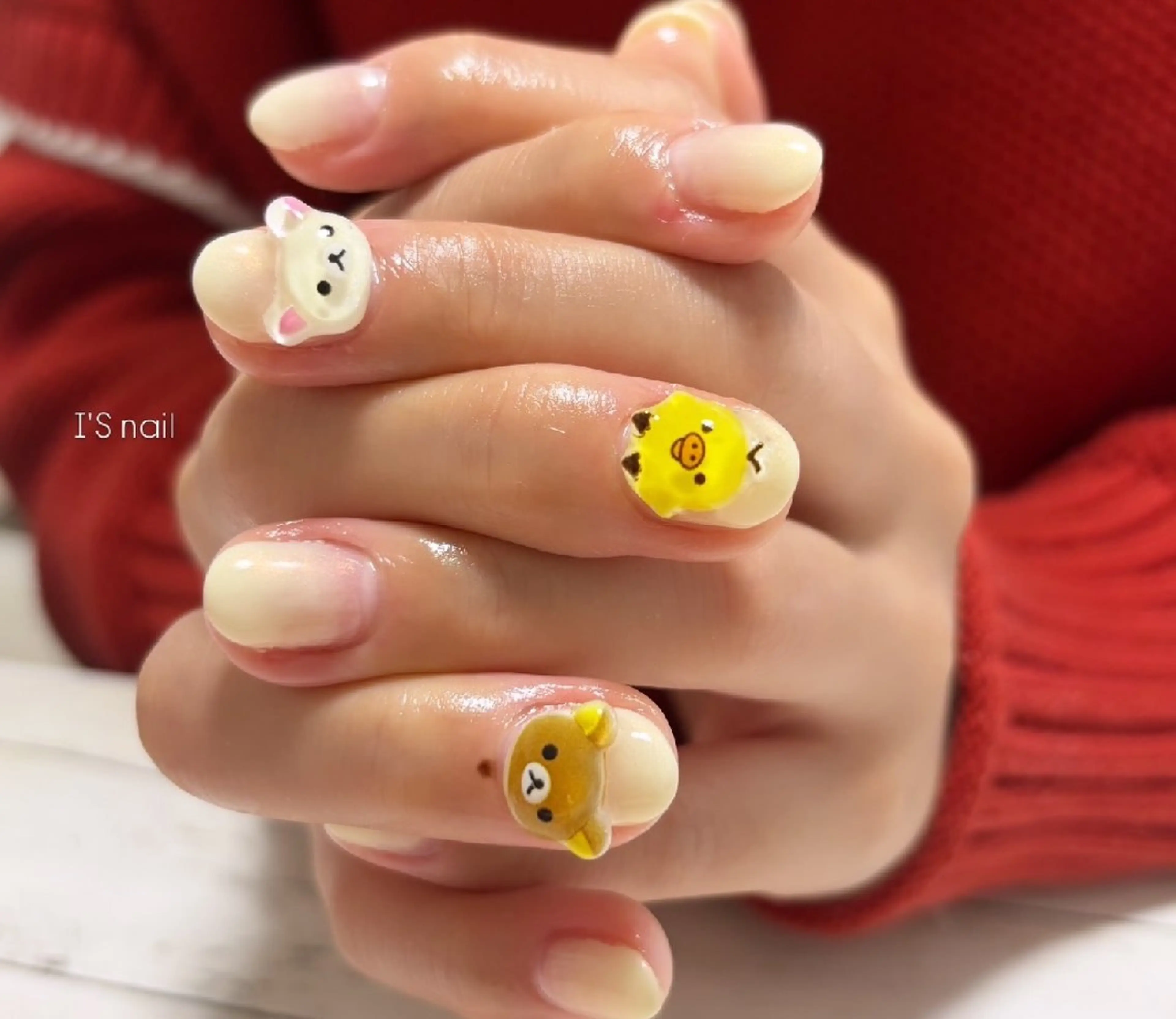 ネイル 持ち込み ハンドネイル I'S nail 佐野のネイルデザイン