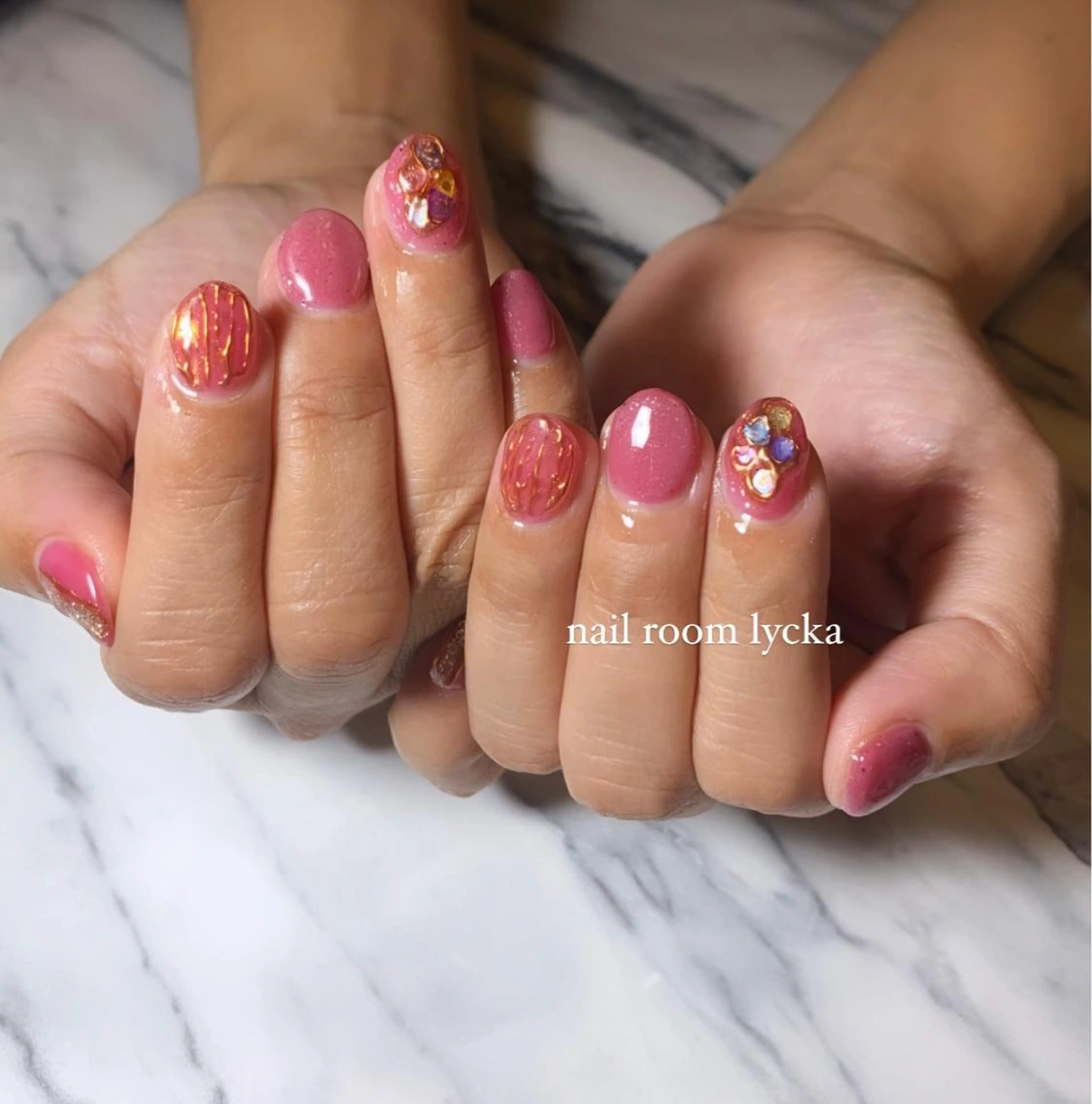 ネイル ﾈｲﾙﾙｰﾑﾘｯｶ 𝐦𝐚𝐲𝐮のネイルデザイン