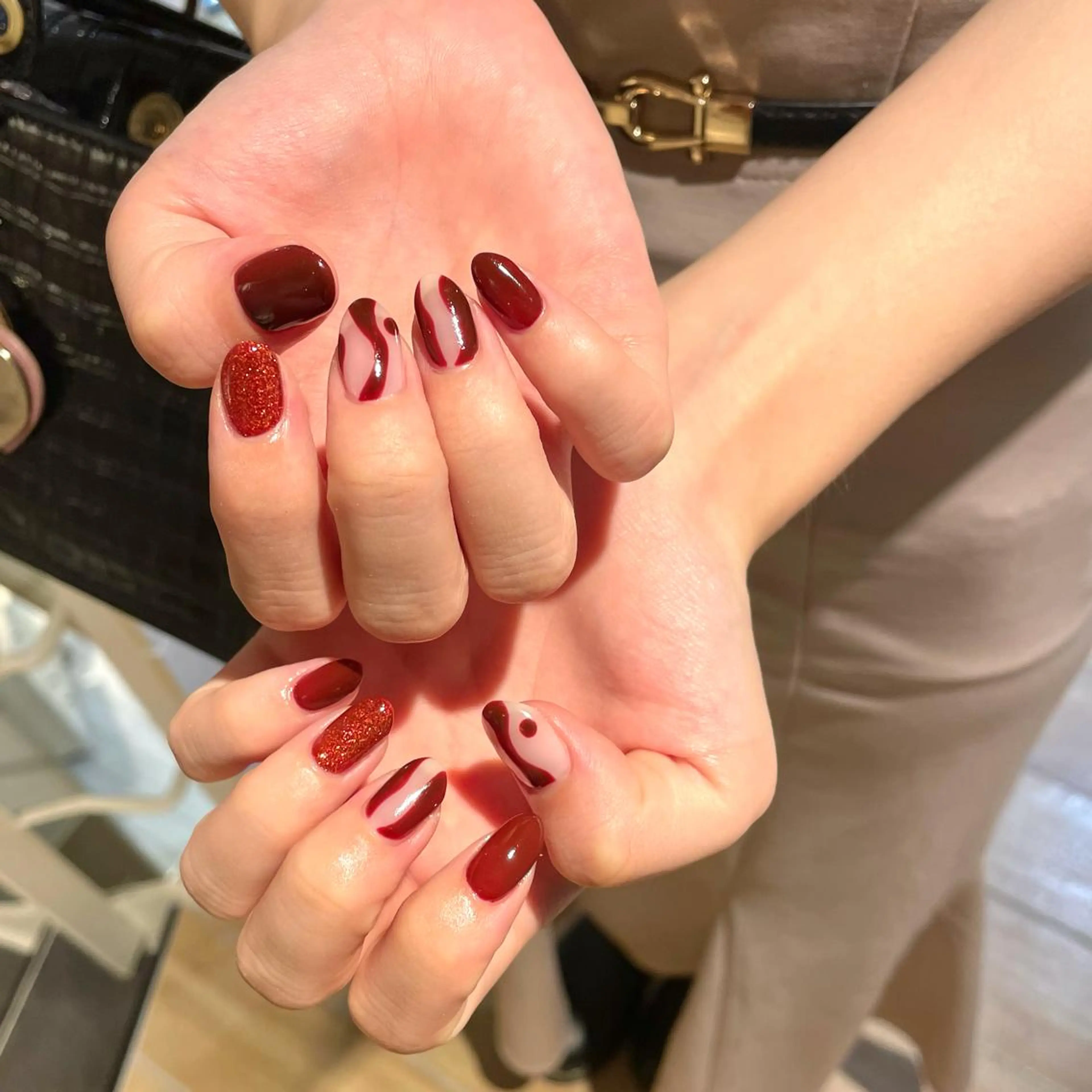 ネイル 新井 ひなののネイルデザイン