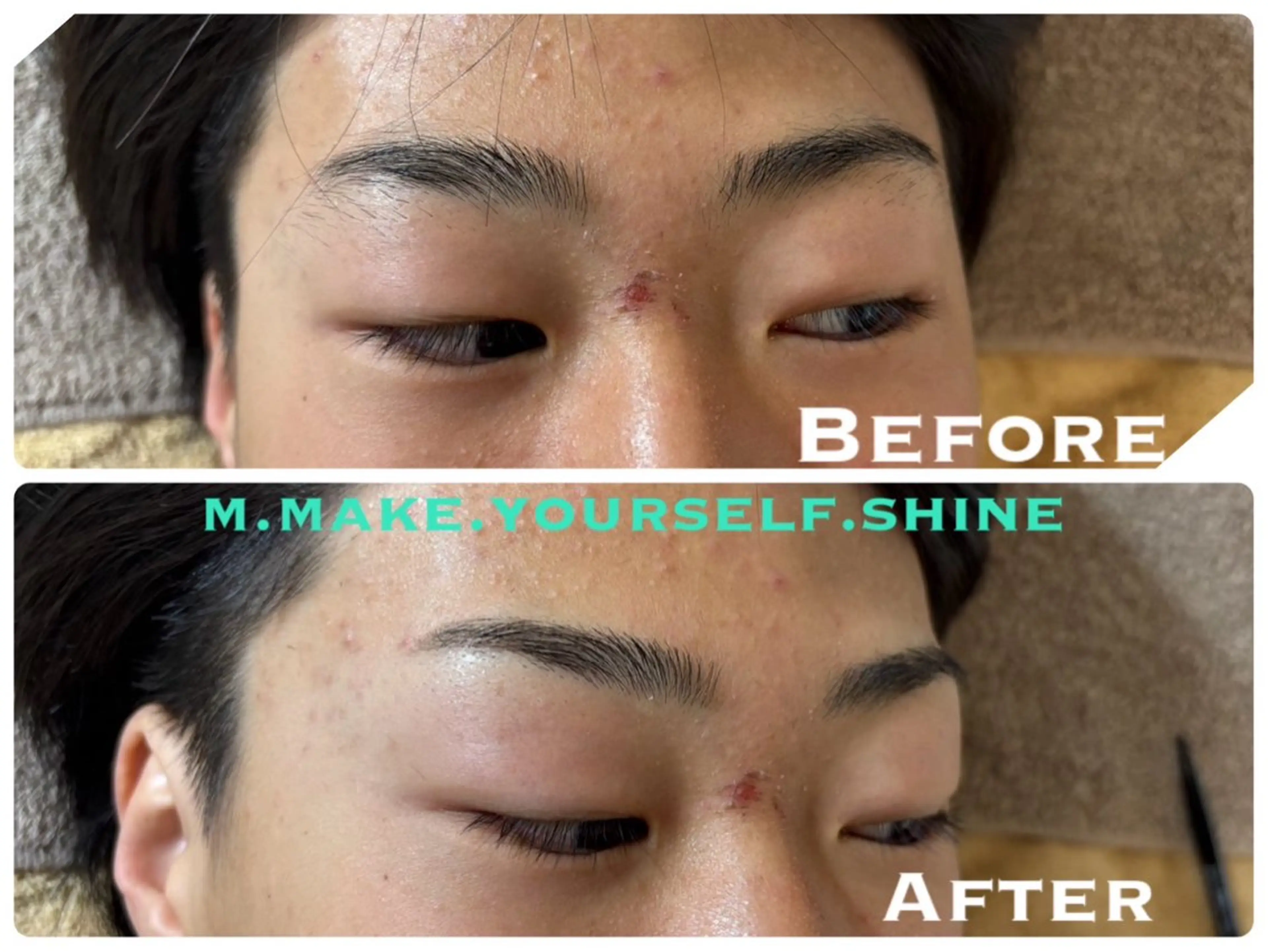 メンズ アイブロウ ワックス脱毛 眉カット その他(アイブロウ) プライベート美容脱毛 JR久宝寺徒歩1分のエステ・リラクイメージ