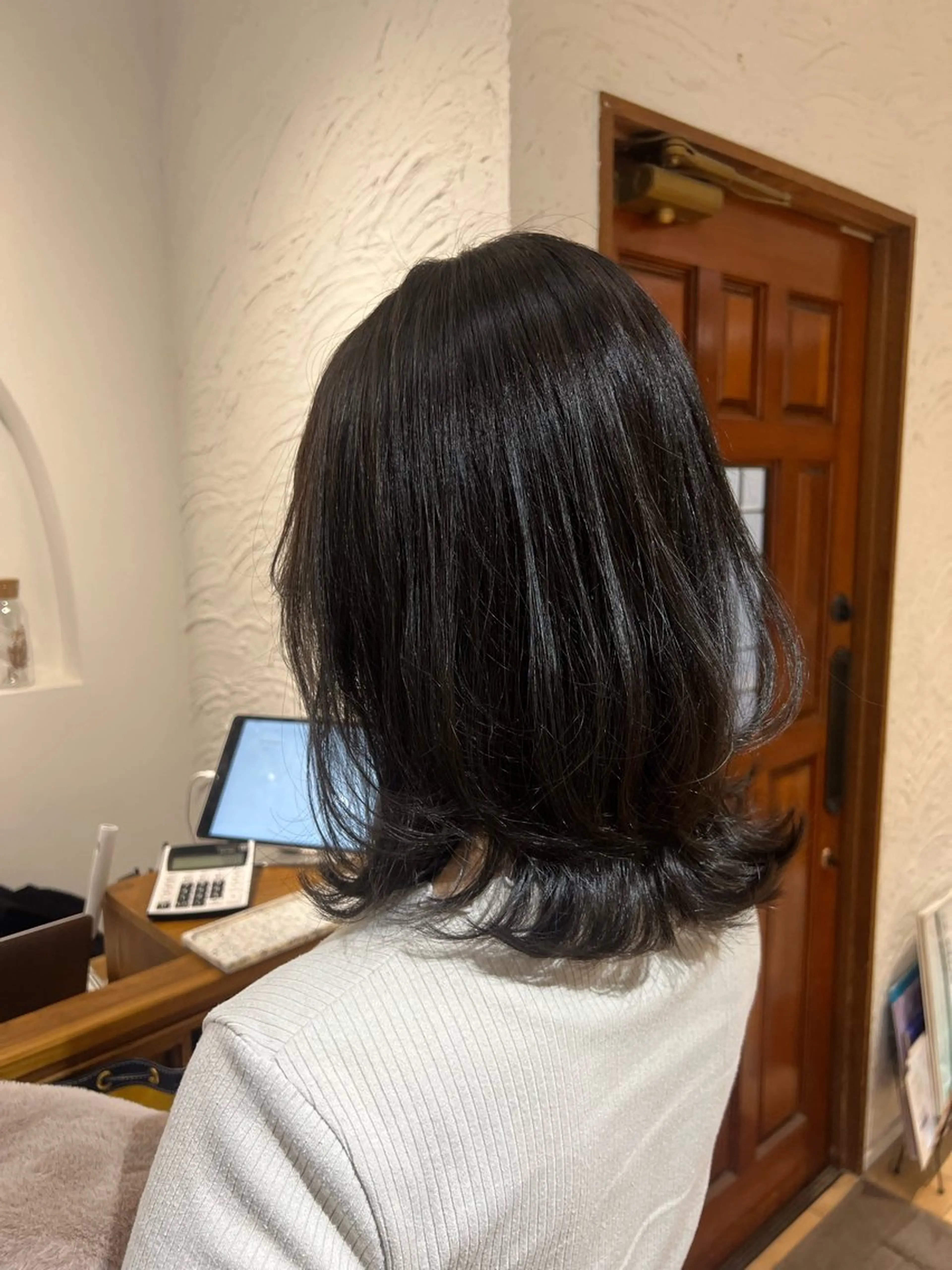 ミディアム カラー 🥀韓国ヘア🥀 宮津真菜のヘアスタイル