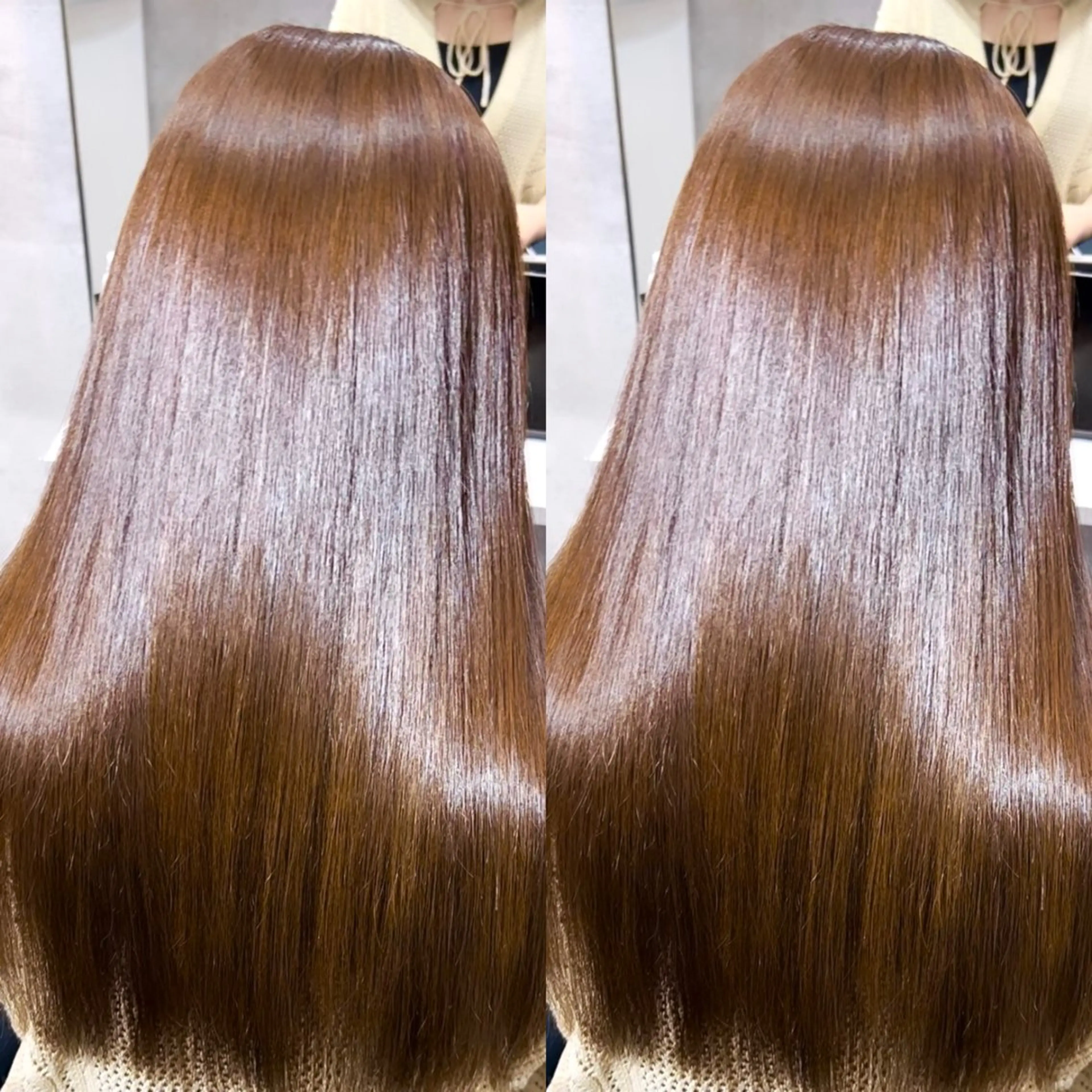 ロング カラー トリートメント 縮毛矯正 トリートメント TOTA ✨美髪縮毛矯正✨のヘアスタイル