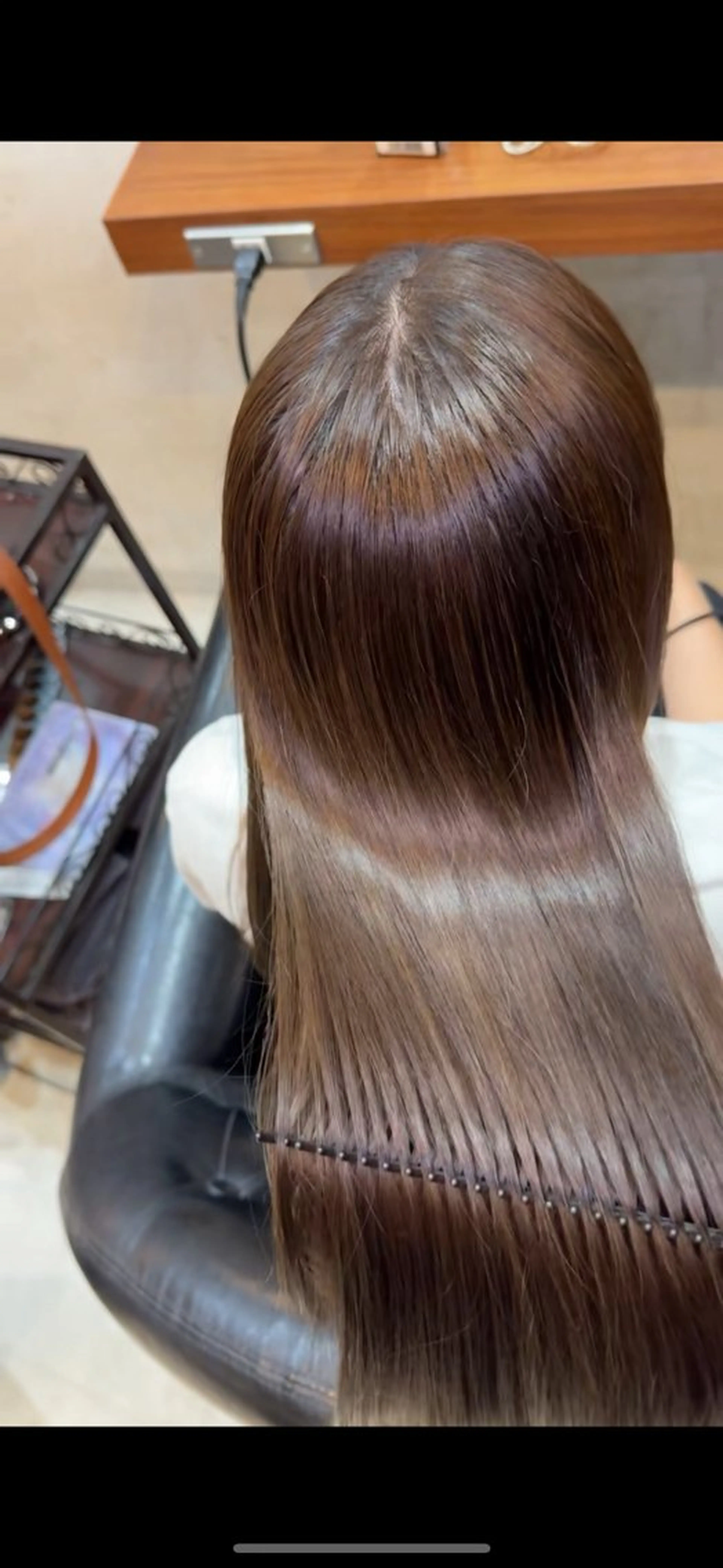 艶出しトリートメント➕シャンプーブローの写真