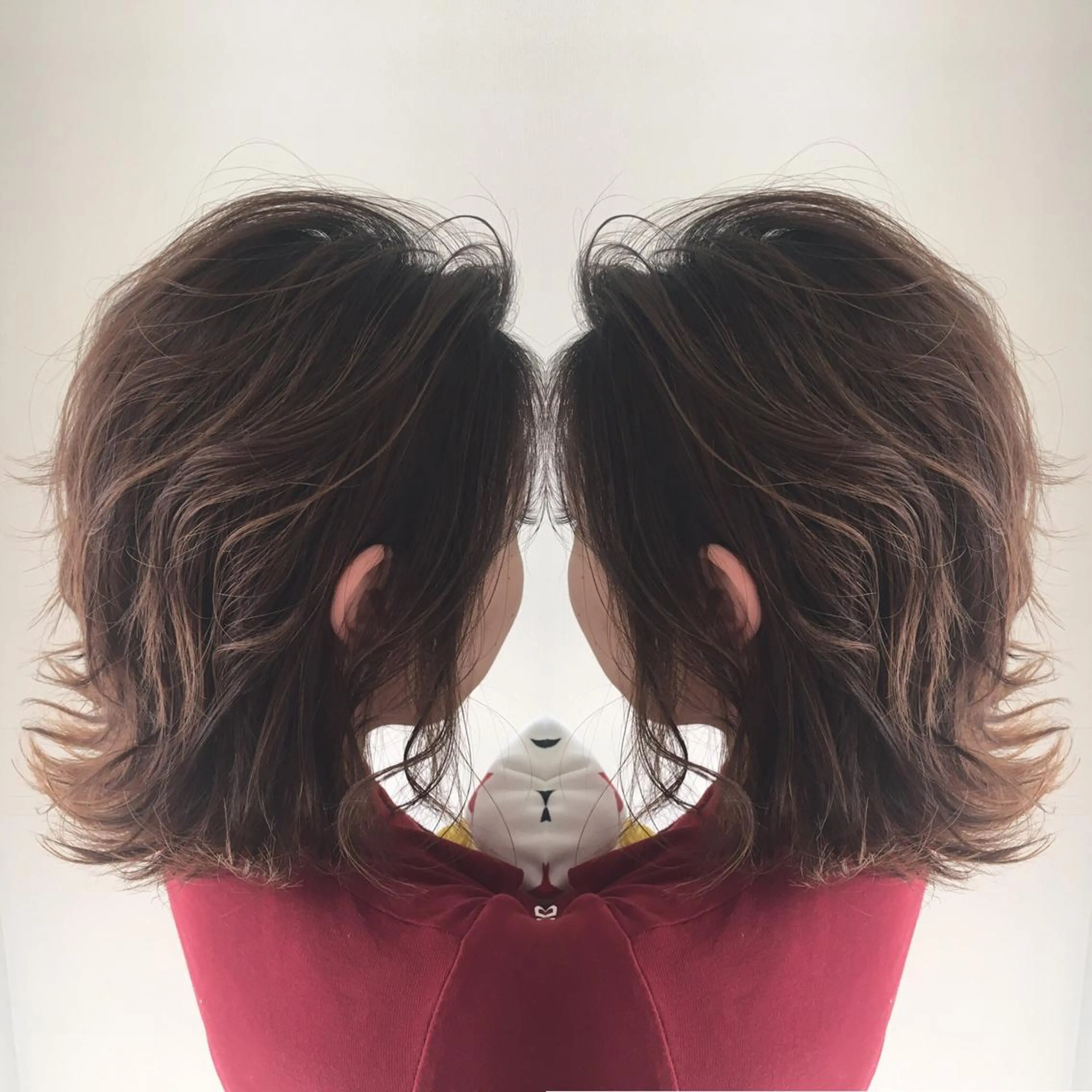 ミディアム カット トリートメント 中間 将人のヘアスタイル