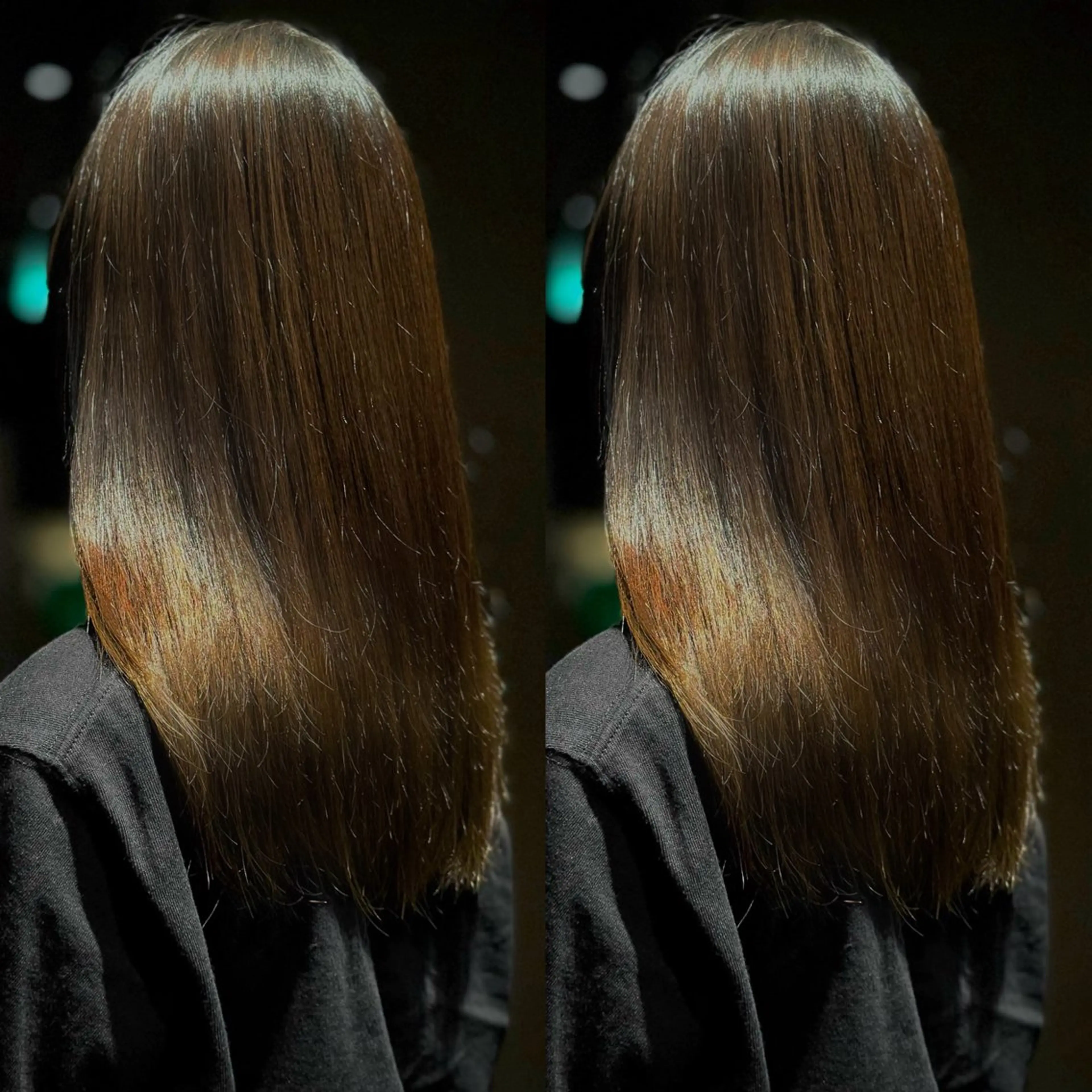 セミロング 縮毛矯正 Rena  Taka hashi/髪質改善のヘアスタイル