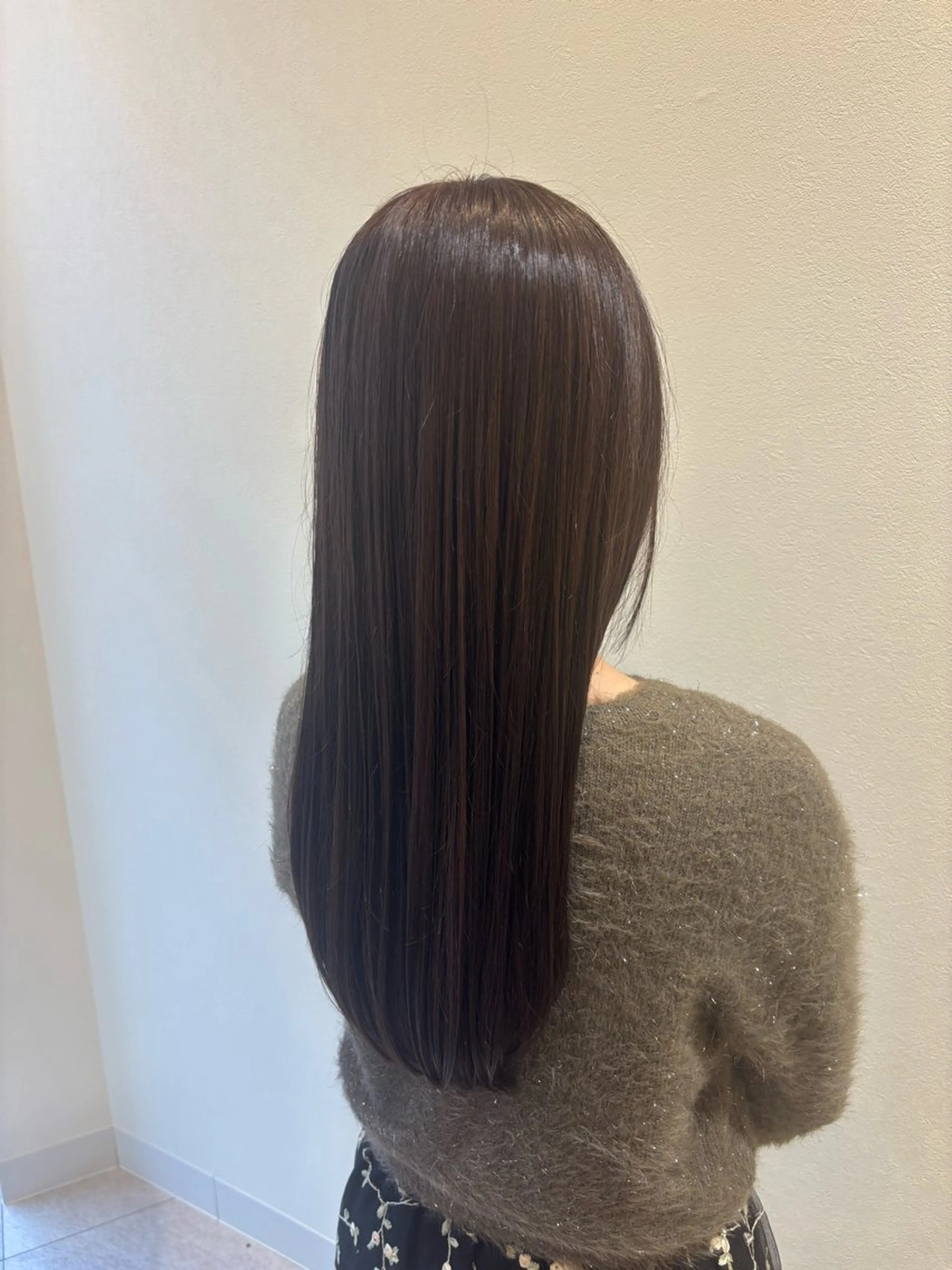 ロング カラー ワンカラー/モデル /Rin/西葛西のヘアスタイル