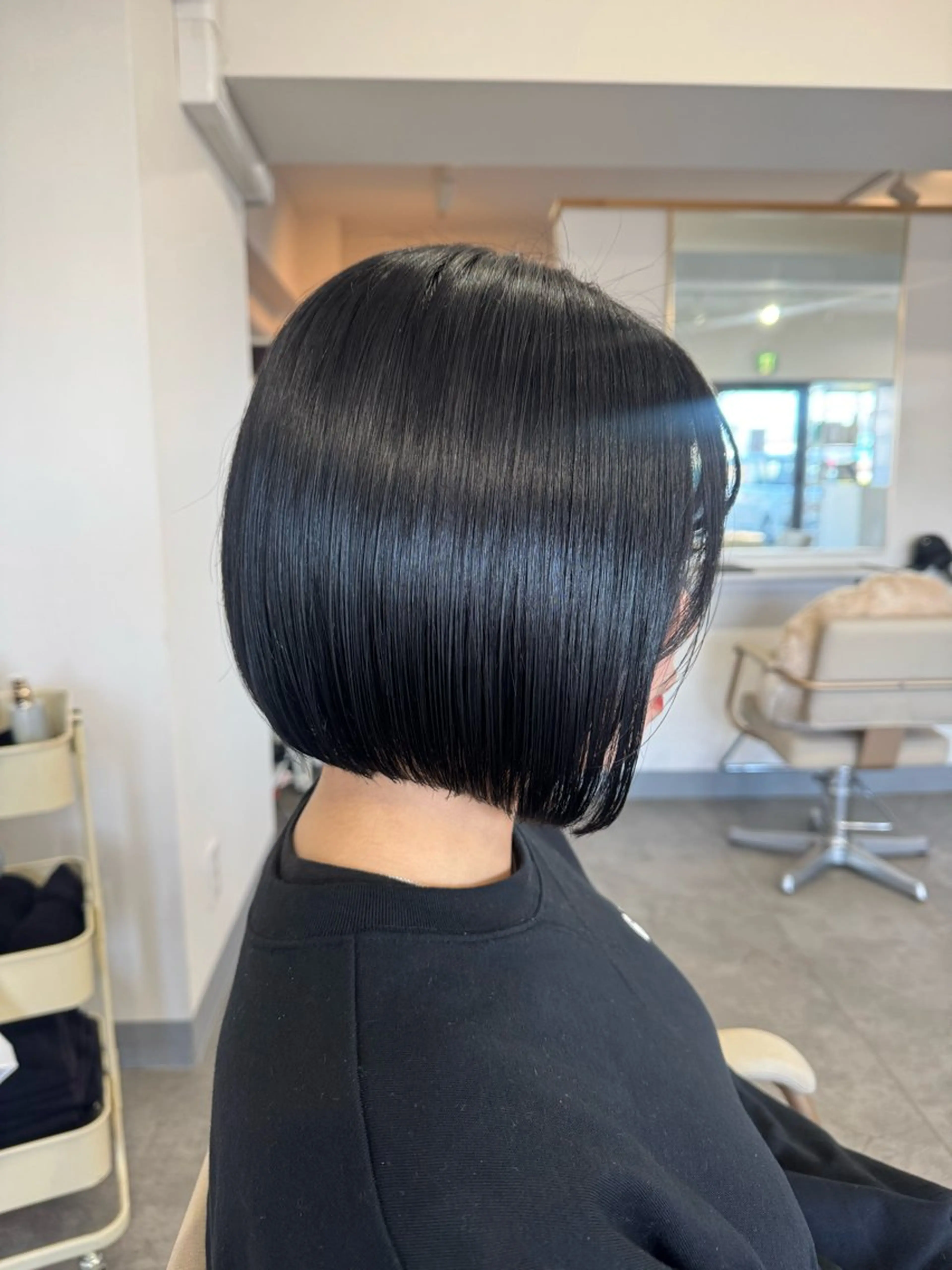 ミディアム ボブ 月館 怜奈のヘアスタイル