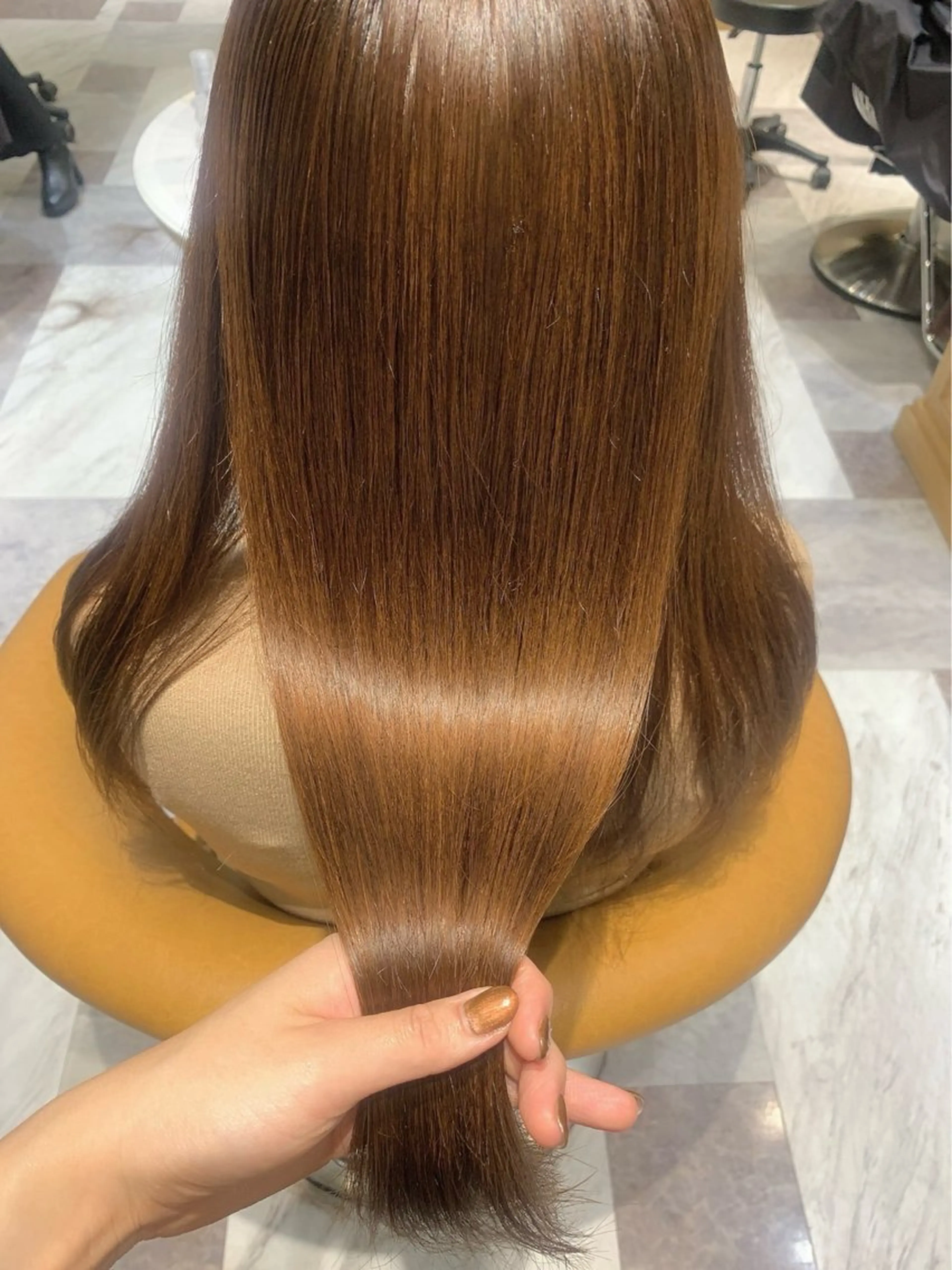 ロング 藤田 天河のヘアスタイル