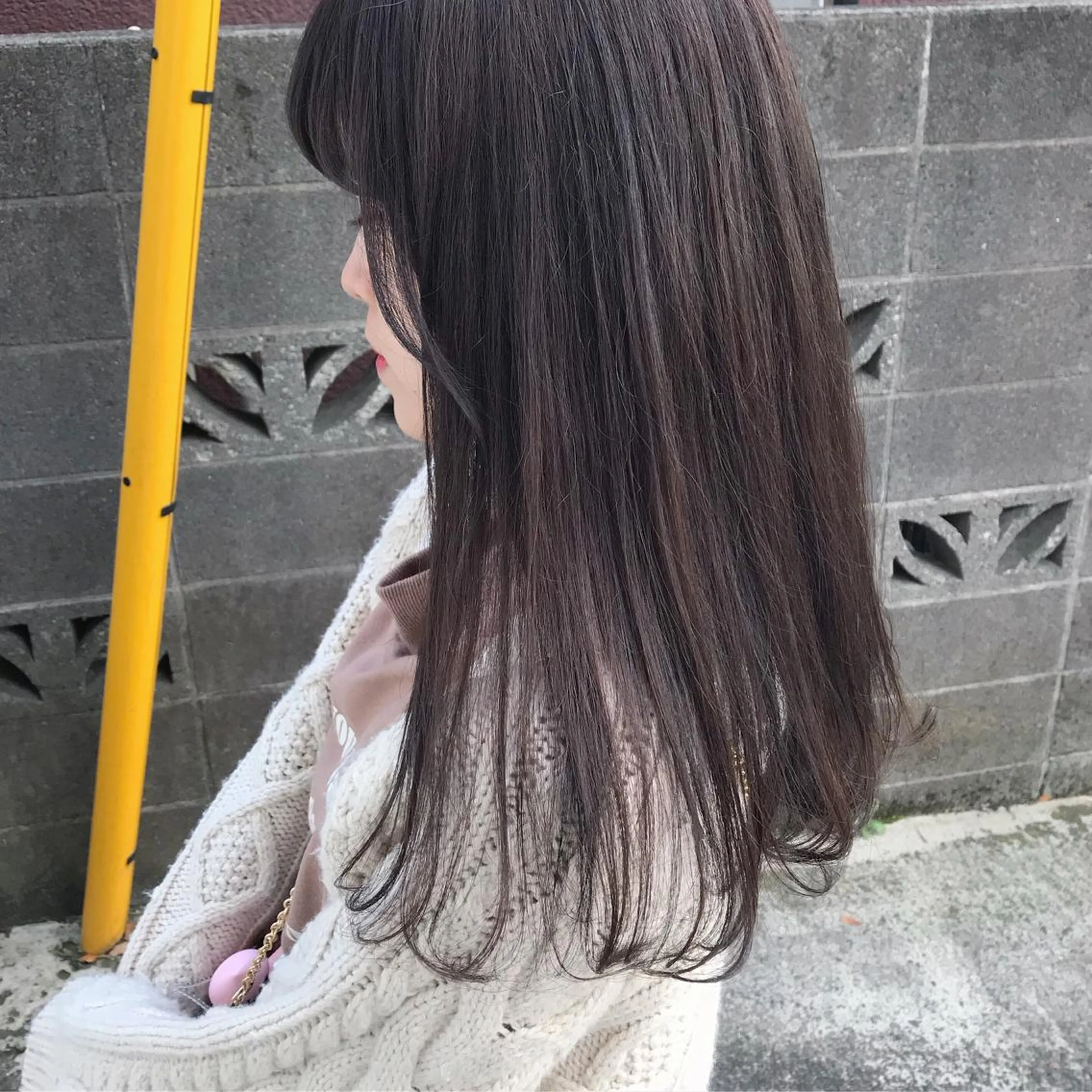 ロング riho/ブリーチ/ デザインカラー/辻堂のヘアスタイル