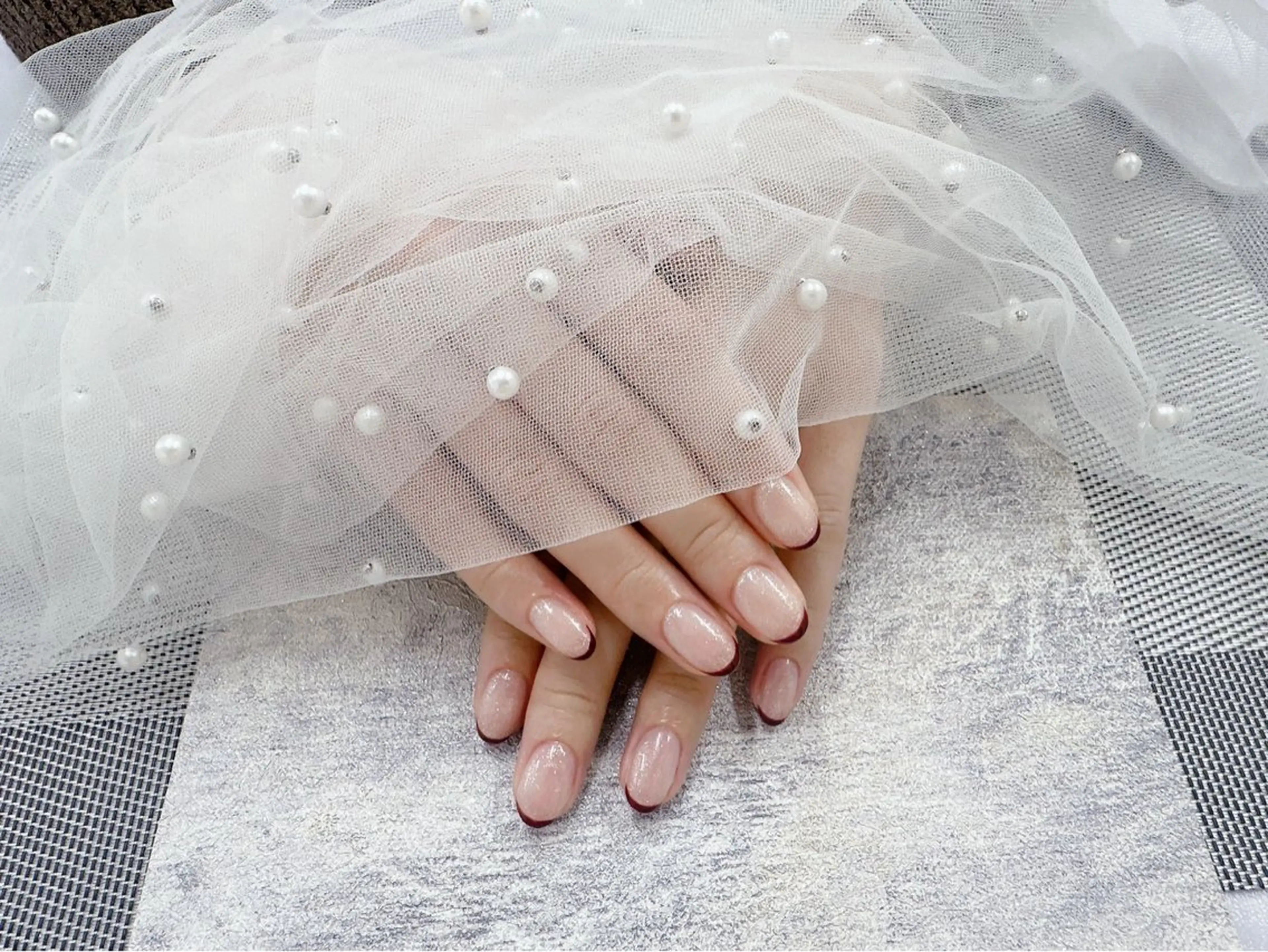 ネイル フレンチネイル erina 🐈‍⬛のネイルデザイン