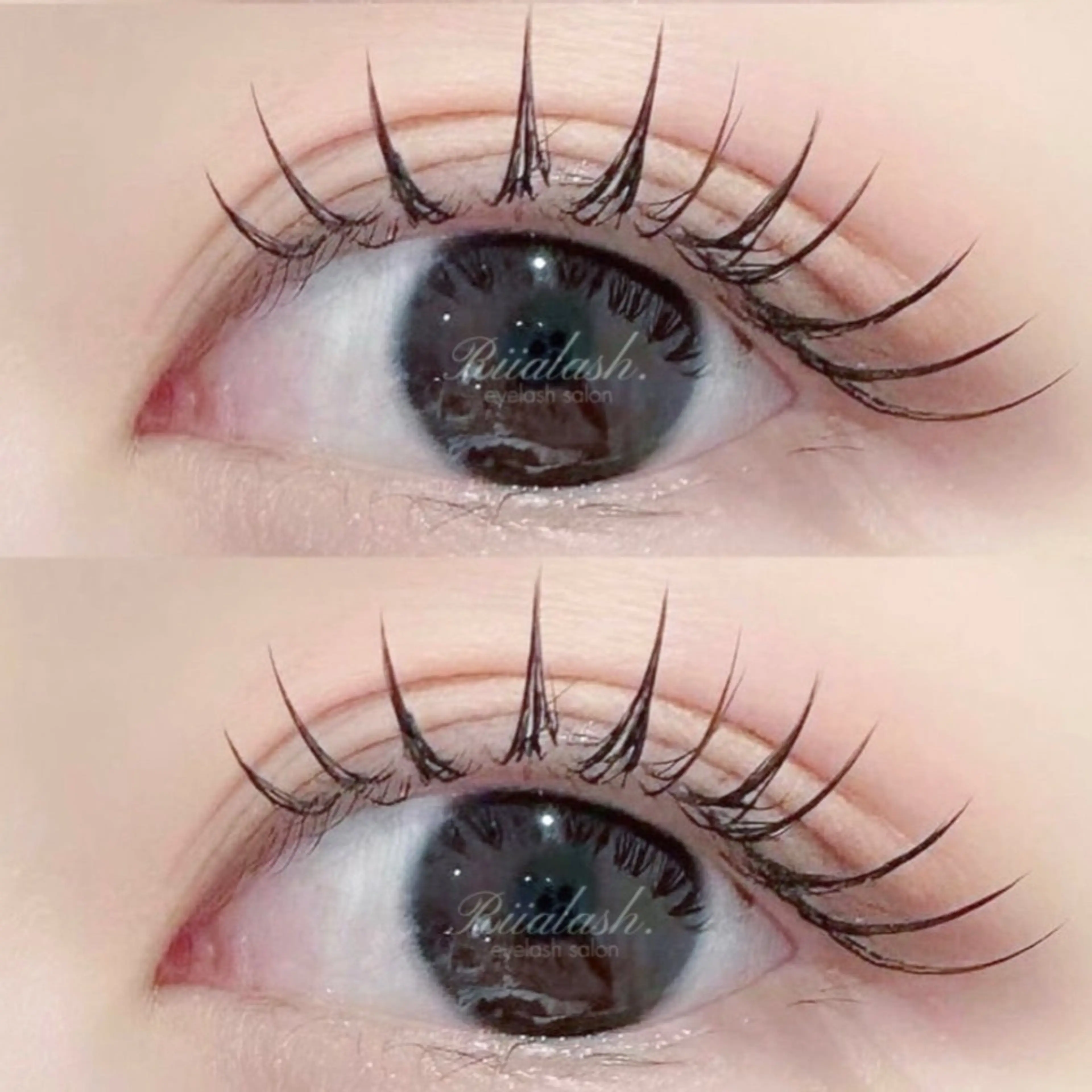 🤍ྀིフラットラッシュ140本まで（コート込）￥4,480の写真