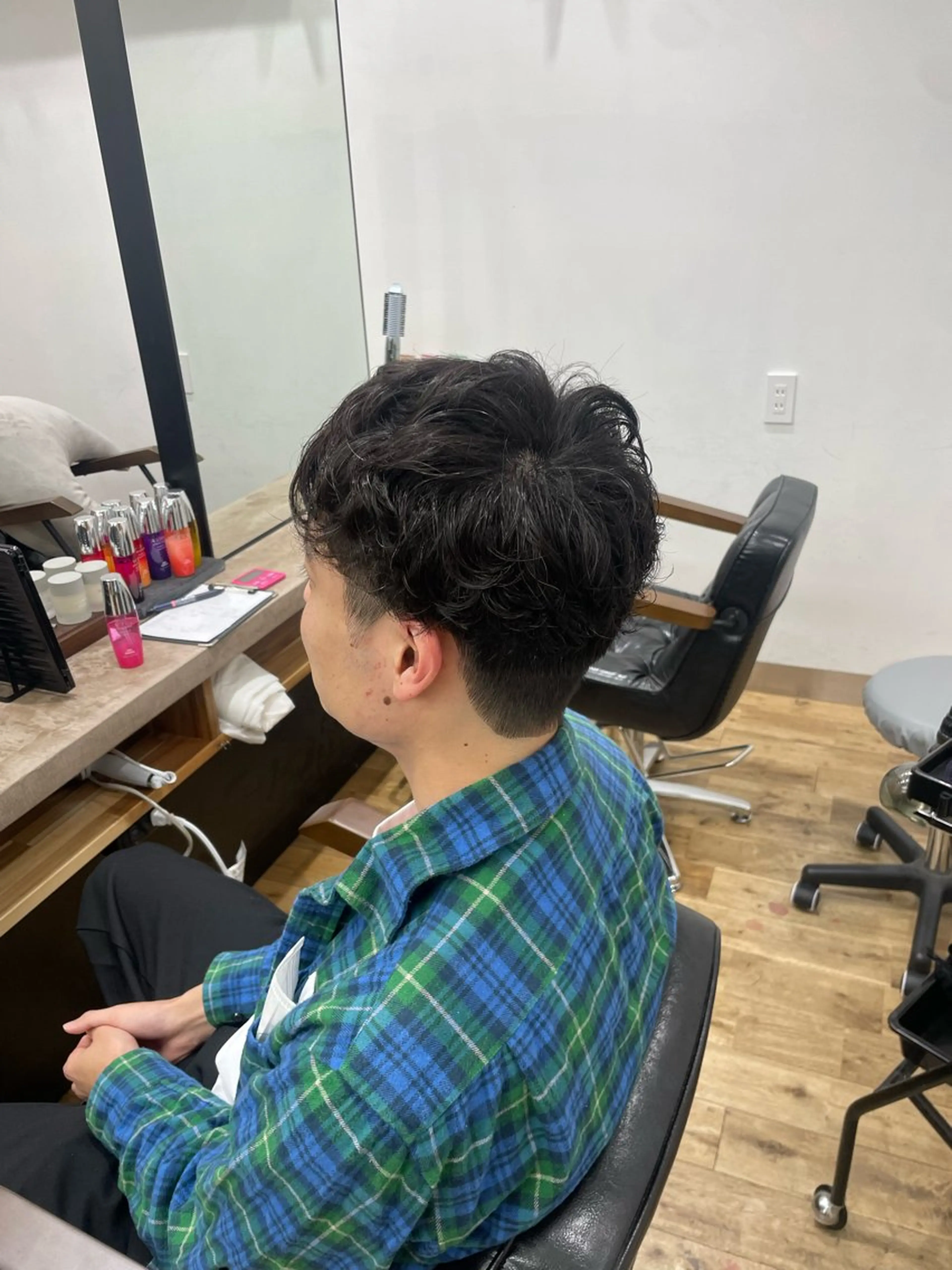 パーマ 金田 紗来のヘアスタイル