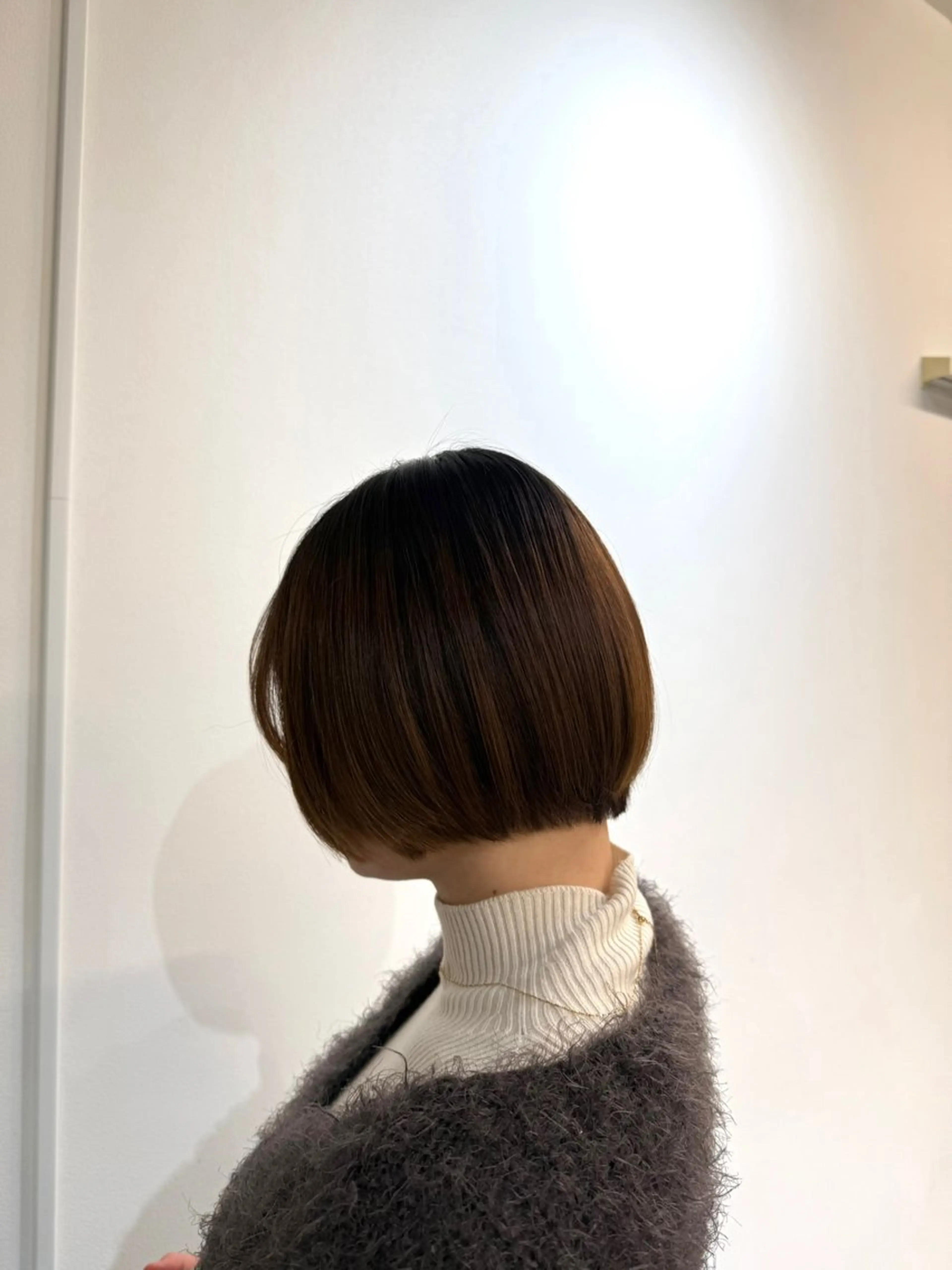 ショート カット ヘアカラー トリートメント 透明感カラー🫧 🍒久留米美容室のヘアスタイル