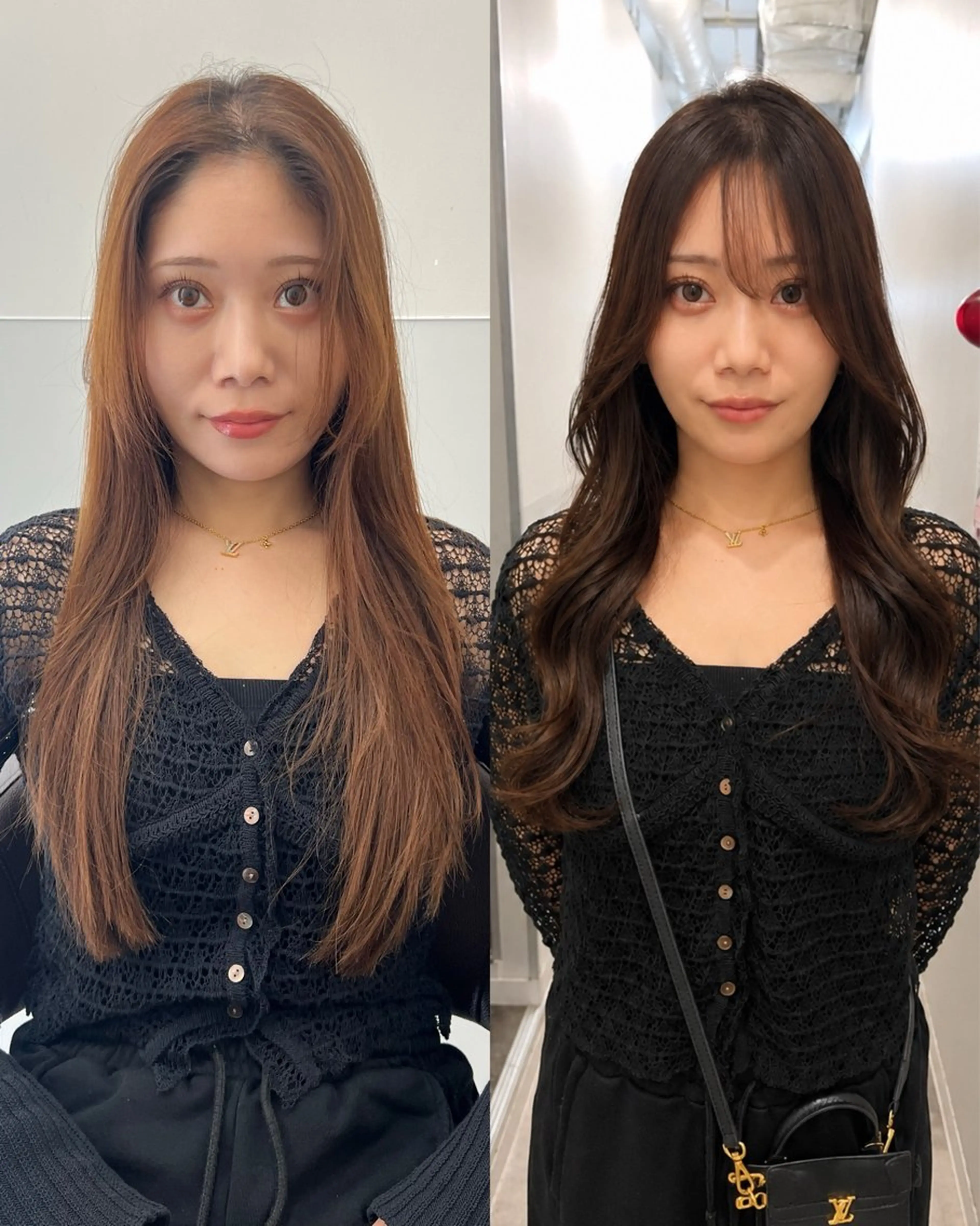イメチェンカット+透明感カラー+濃密トリートメントの写真