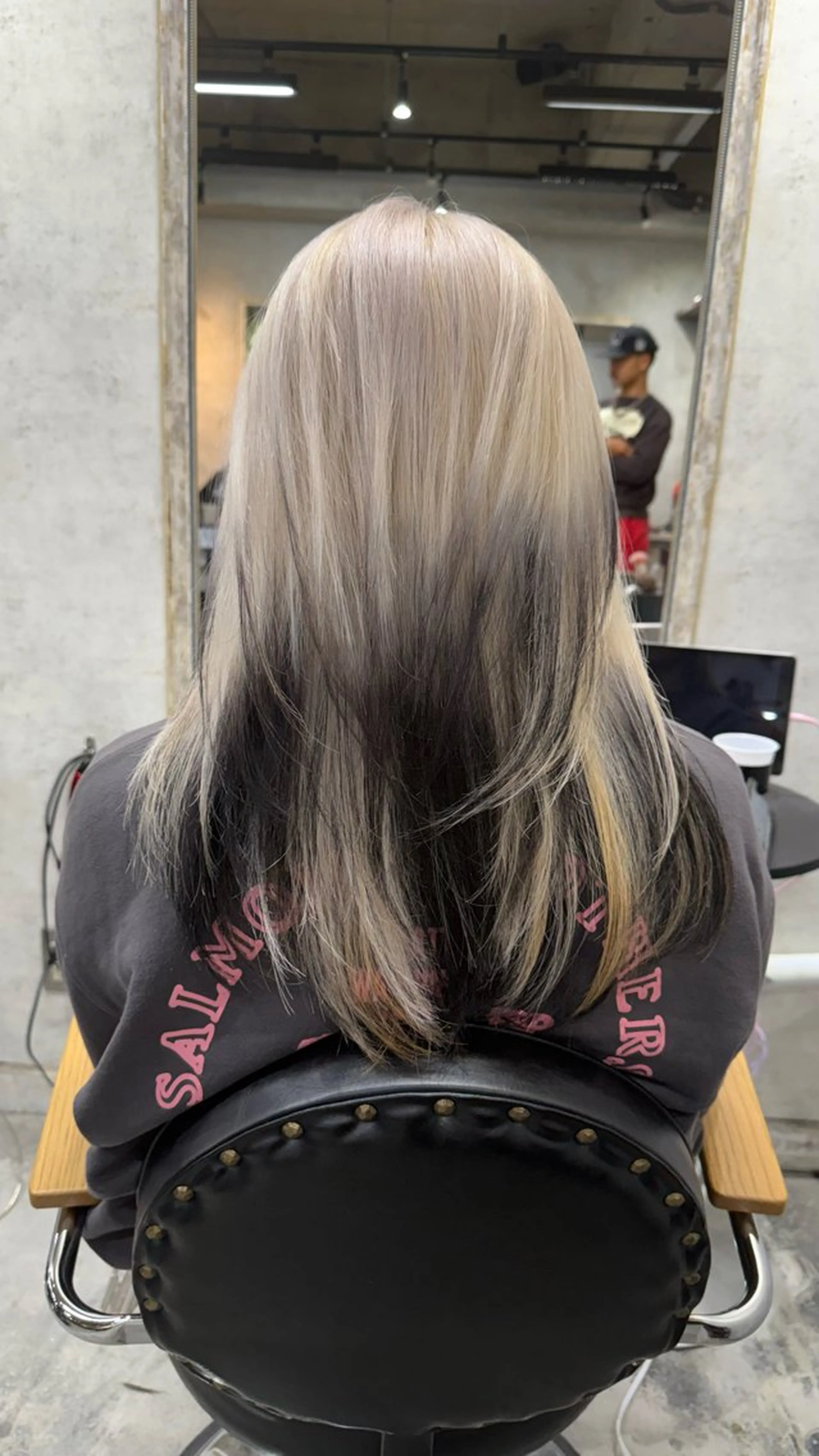 セミロング カラー ヘアカラー トリートメント ハイトーン/ブリーチ MAYURI🌺横浜のヘアスタイル