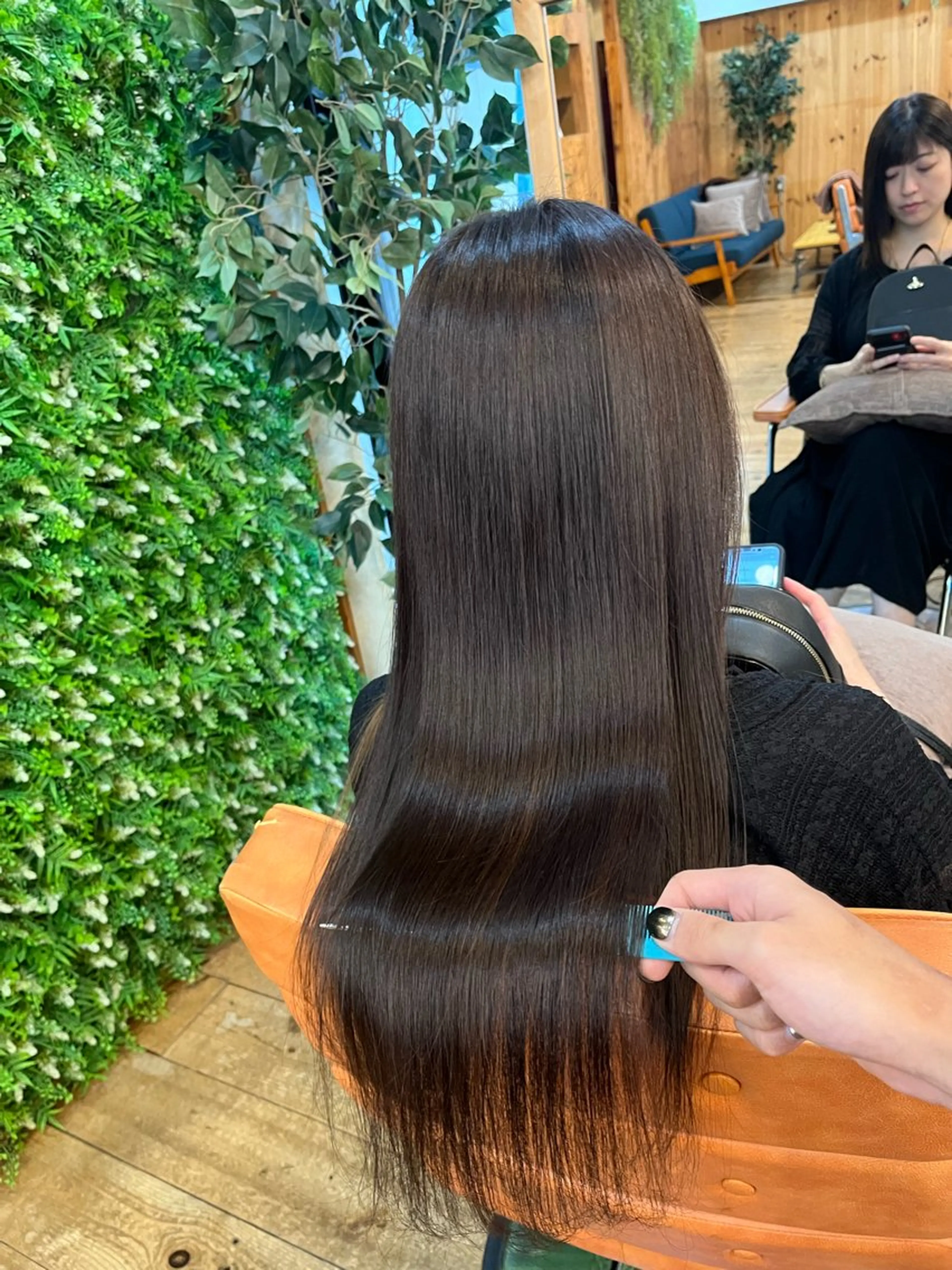 ロング ⚪️髪質改善 縮毛 店長 コウ⚪️のヘアスタイル