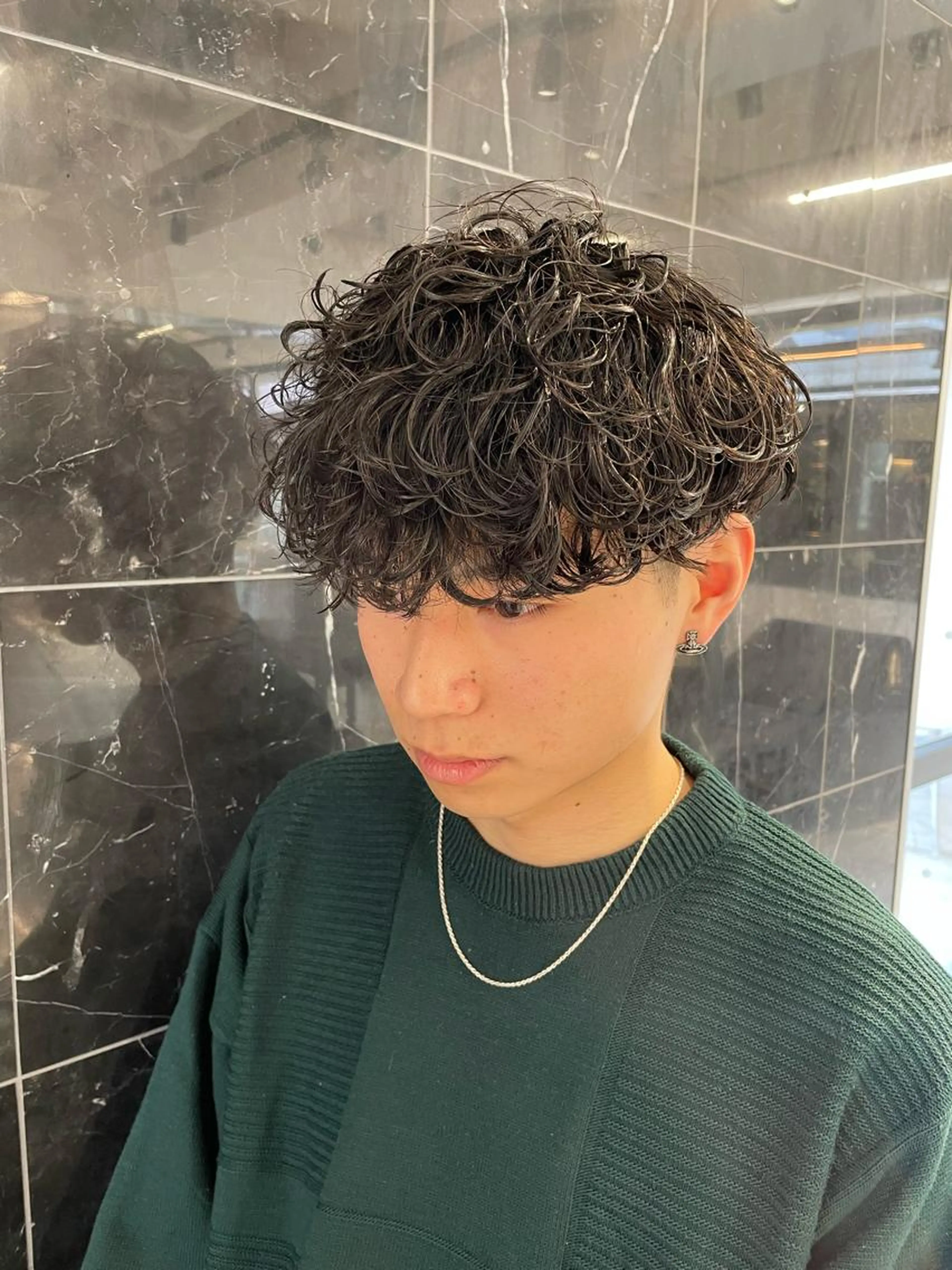 【ミニモ限定価格】KING OF HAIR by fifth NEW OPEN▪️メンズカット+波巻パーマ▪️の写真