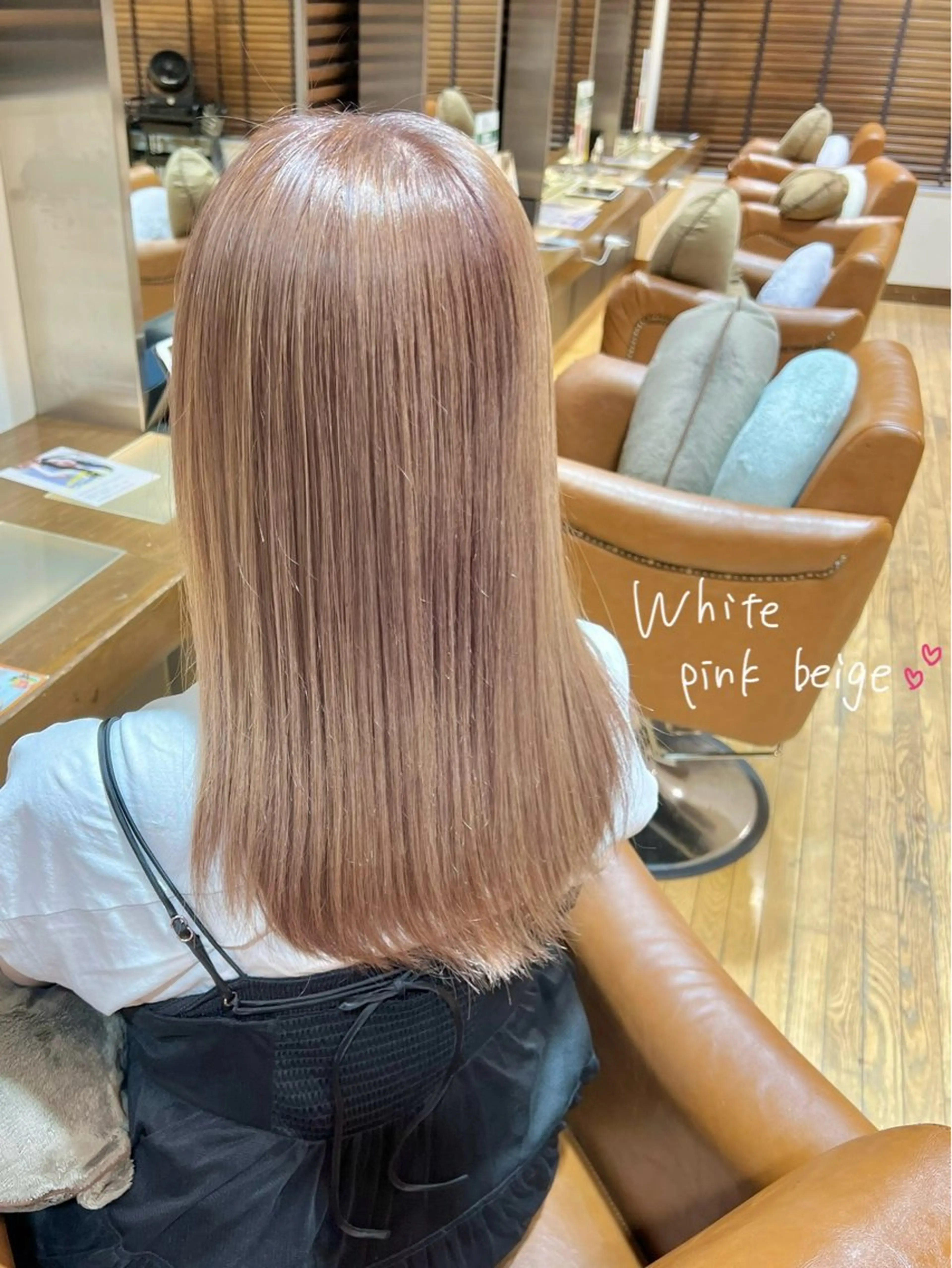 セミロング カラー アッシュ 黒髪 ブリーチ ブルーカラー ブルーブラック 🌿寄り添い型美容師 🌿yuiのヘアスタイル