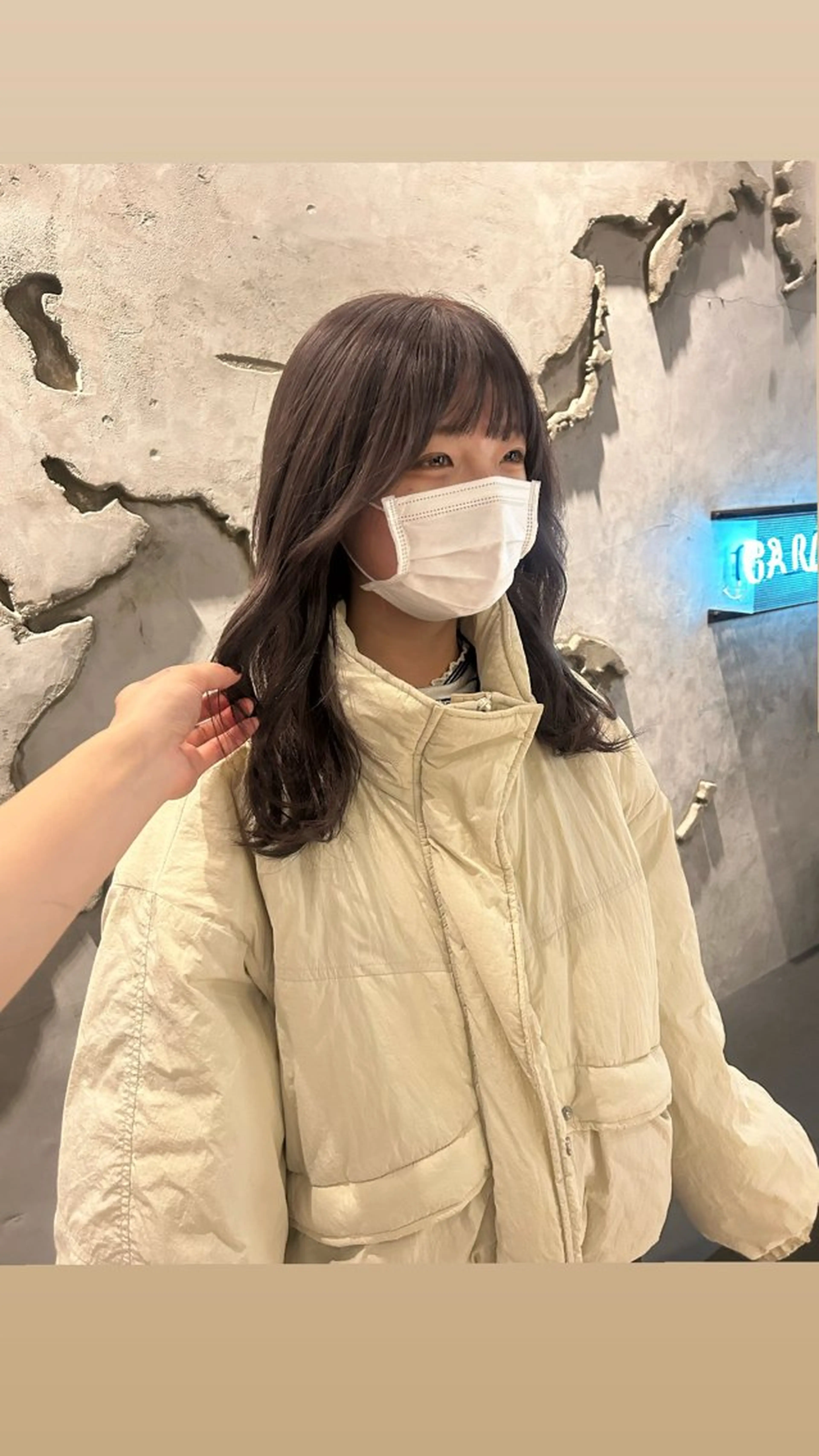 ミディアム カラー 🐢ダブルカラー🐢 透明感/このかのヘアスタイル