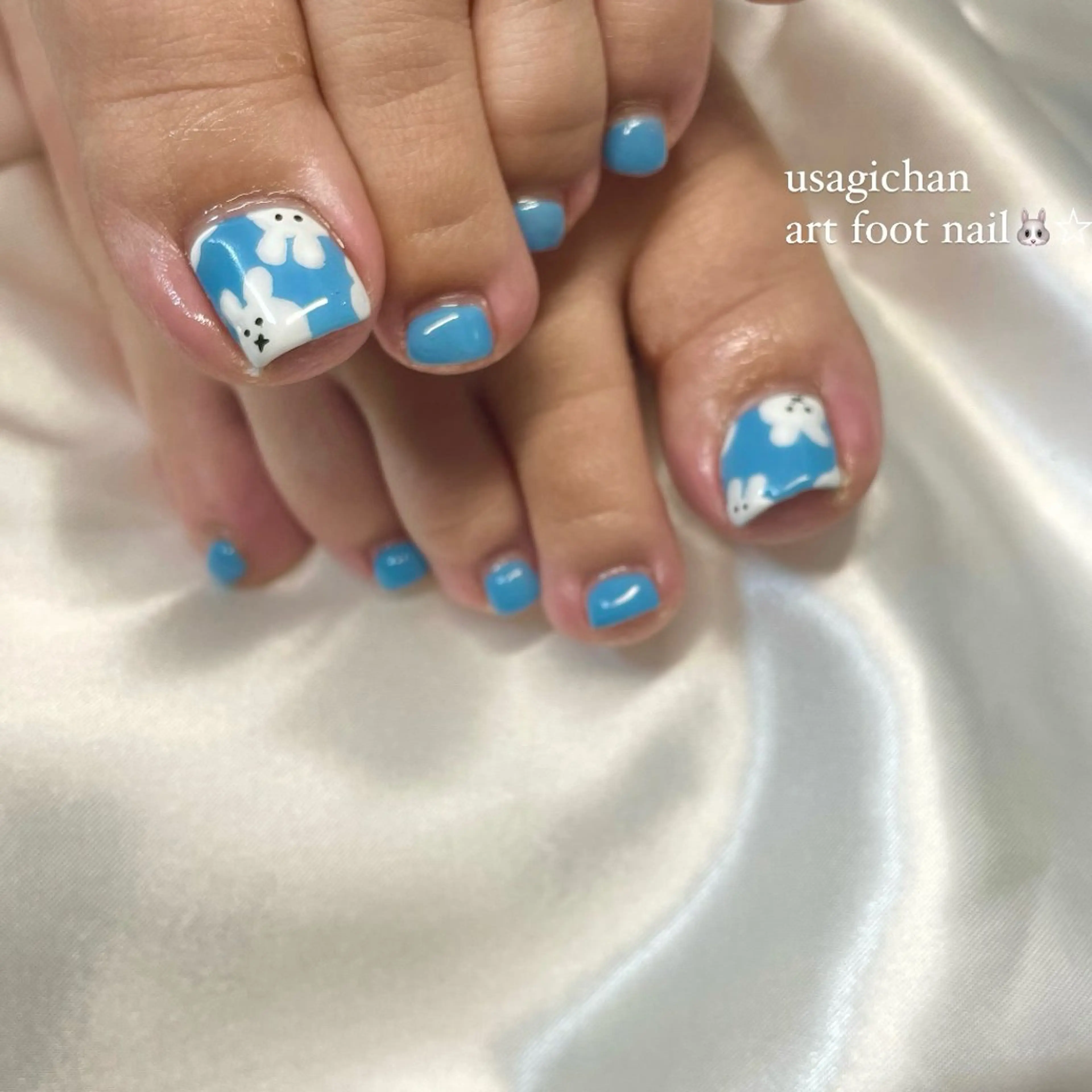 ネイル フットネイル Angelique 平形/高崎のネイルデザイン