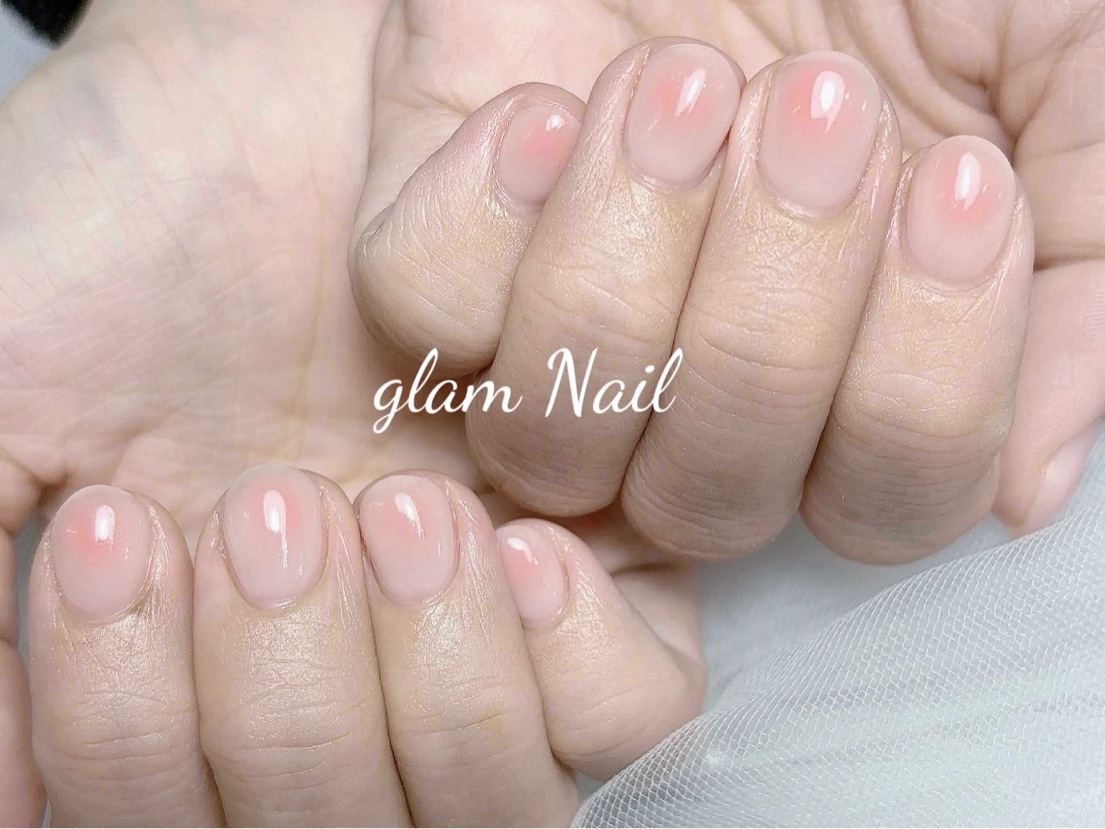 ネイル エツメ💅 長さだし🎀デザインのネイルデザイン