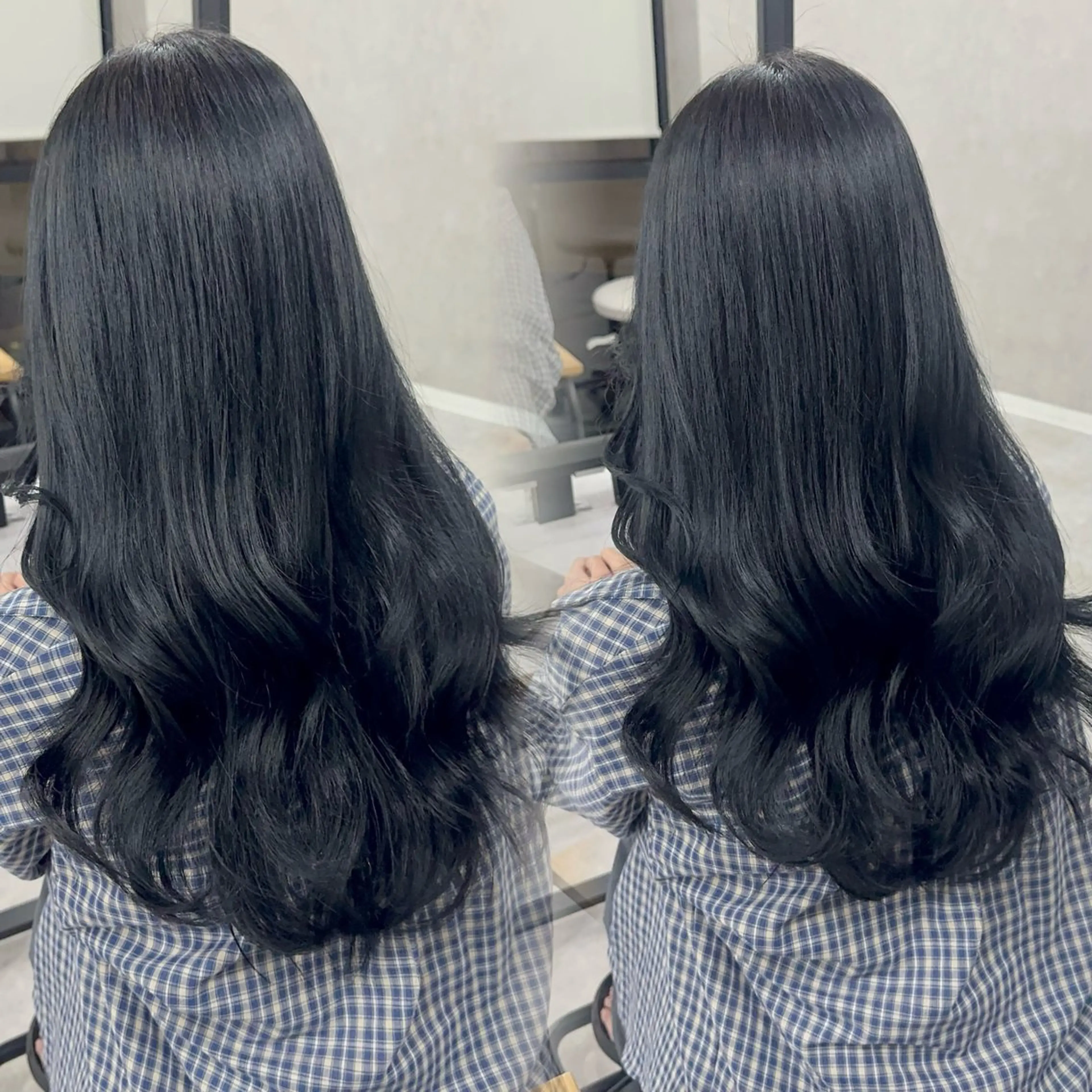 ロング カラー アッシュ アッシュブラウン ベージュカラー 黒髪 ブリーチ カット ヘアカラー トリートメント 赤み無し柔らかカラー 【梅田】madokaのヘアスタイル