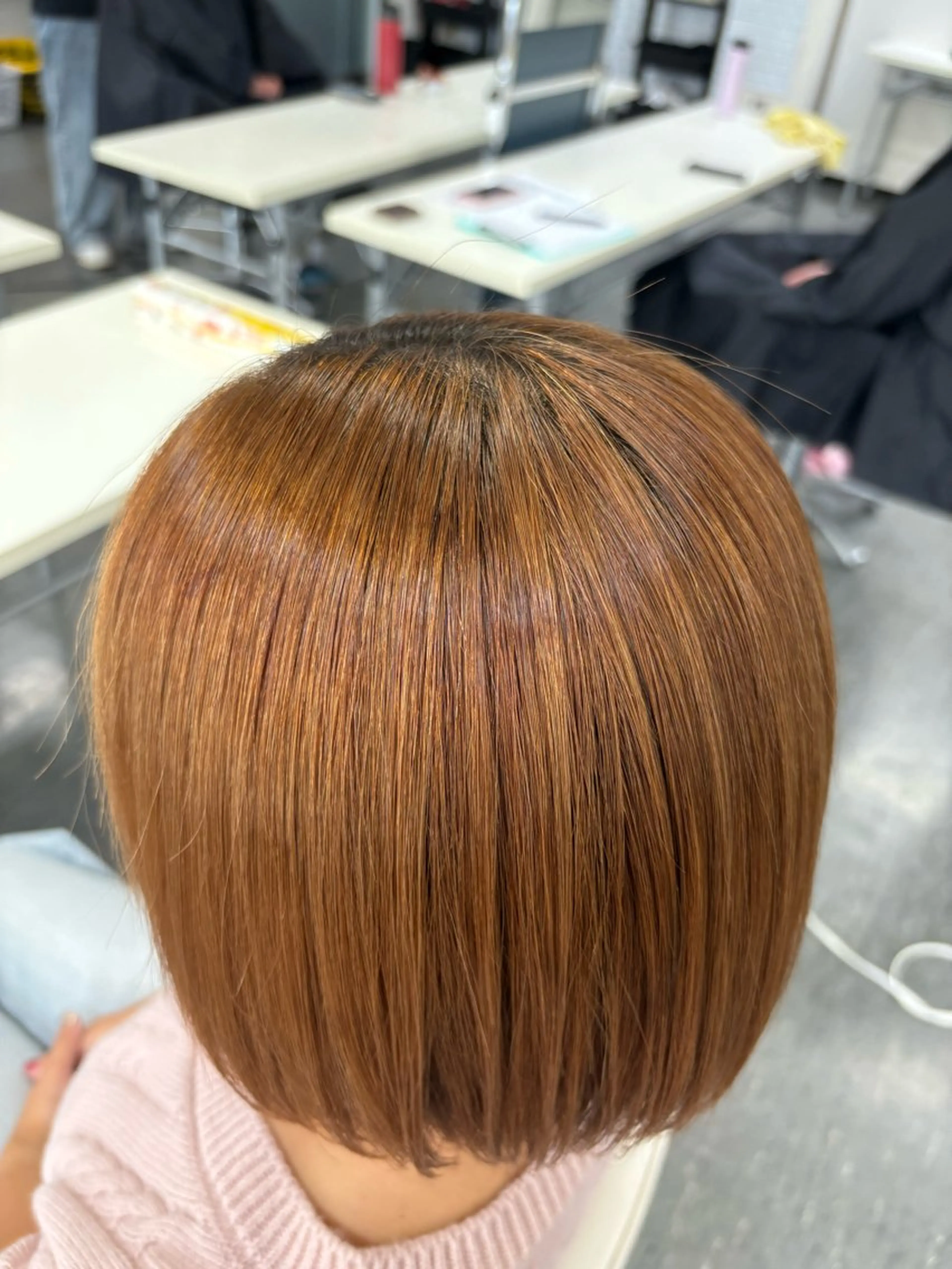 ショート 縮毛矯正 西村 優我のヘアスタイル