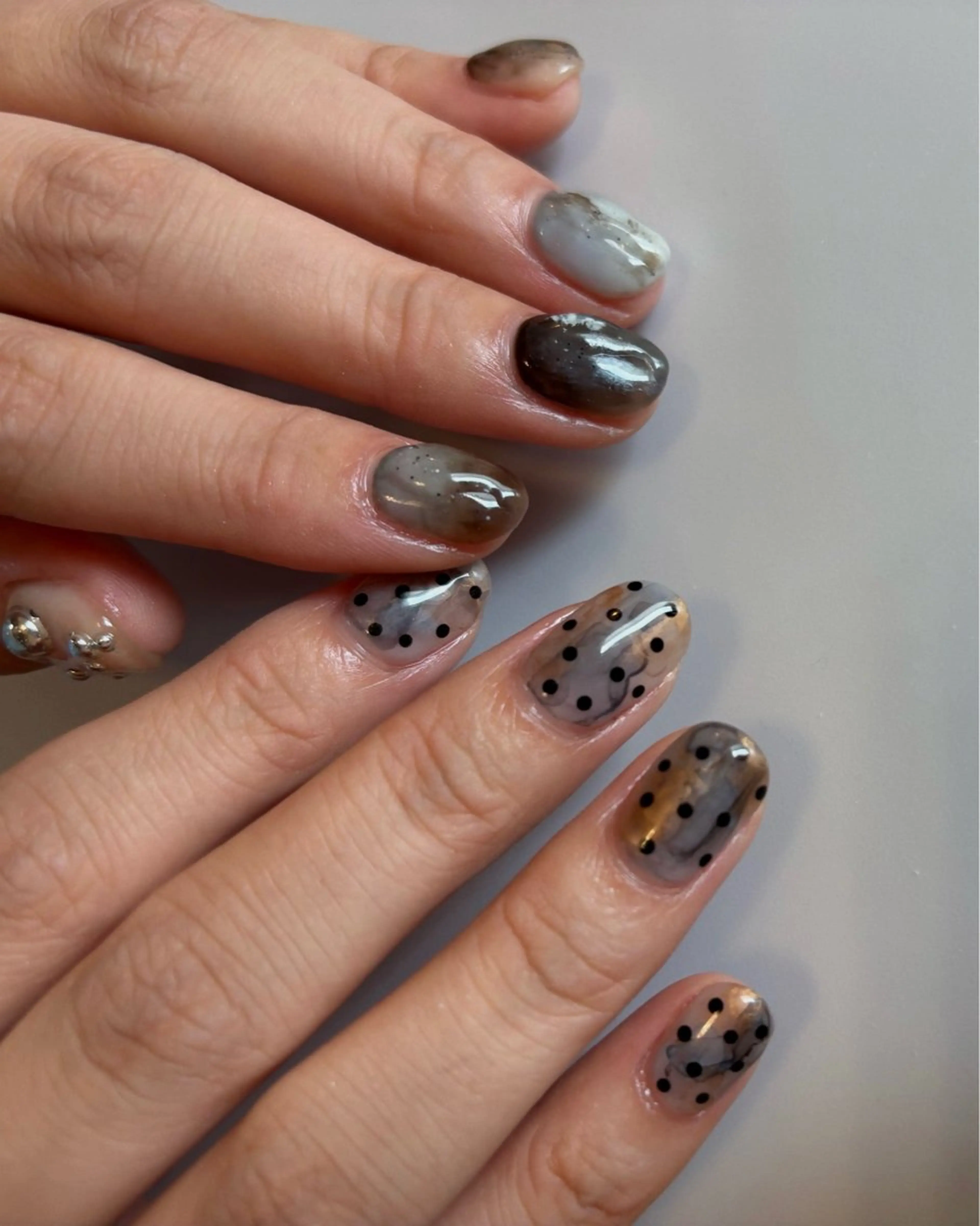 ネイル ニュアンスネイル ハンドネイル Nailsalon Olu所属・ネイリスト Nanaのネイルデザイン