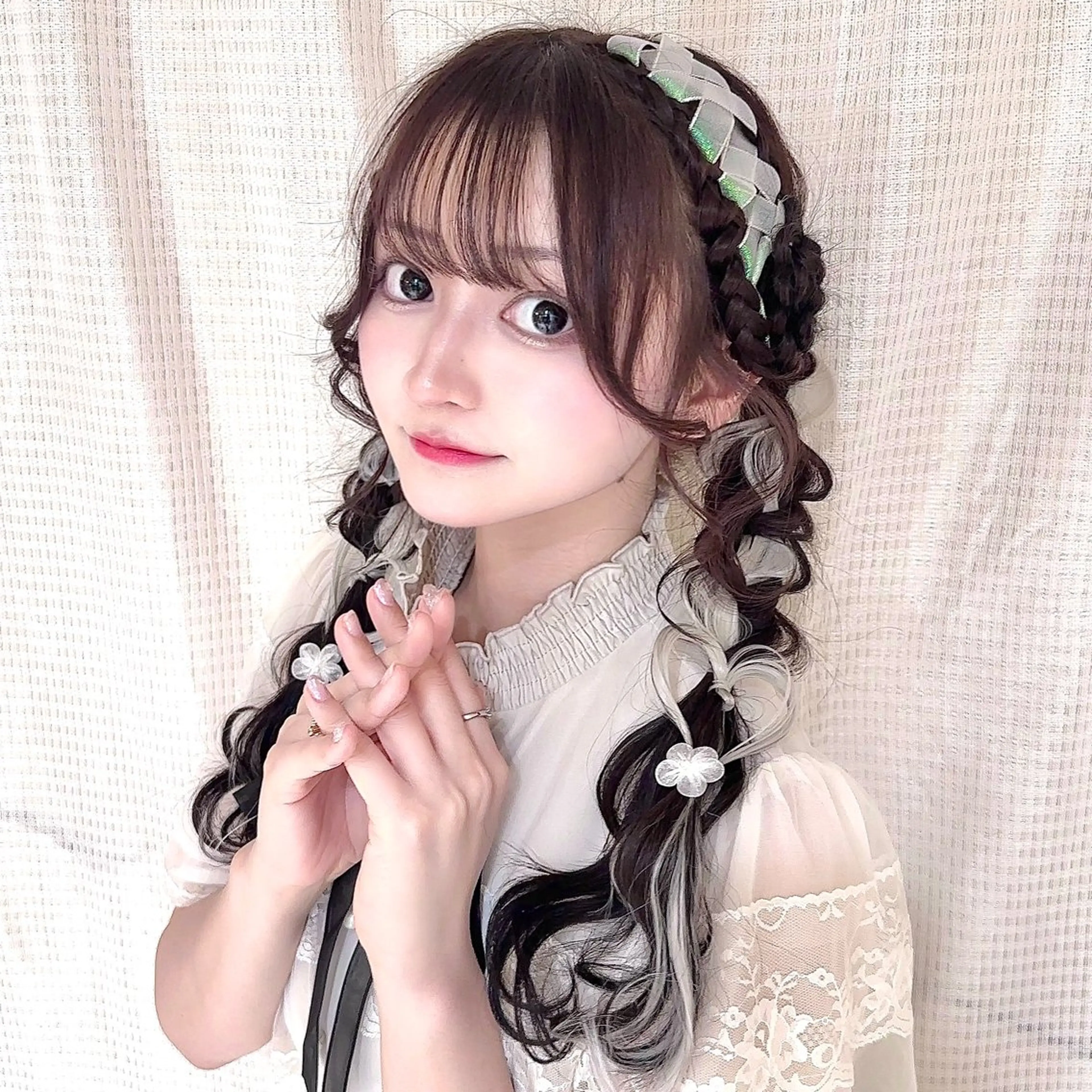 💐人気ヘアセットアレンジ空きあり✧ （髪でハート、リボン、お花、立体リボン、シューレースする方用）の写真