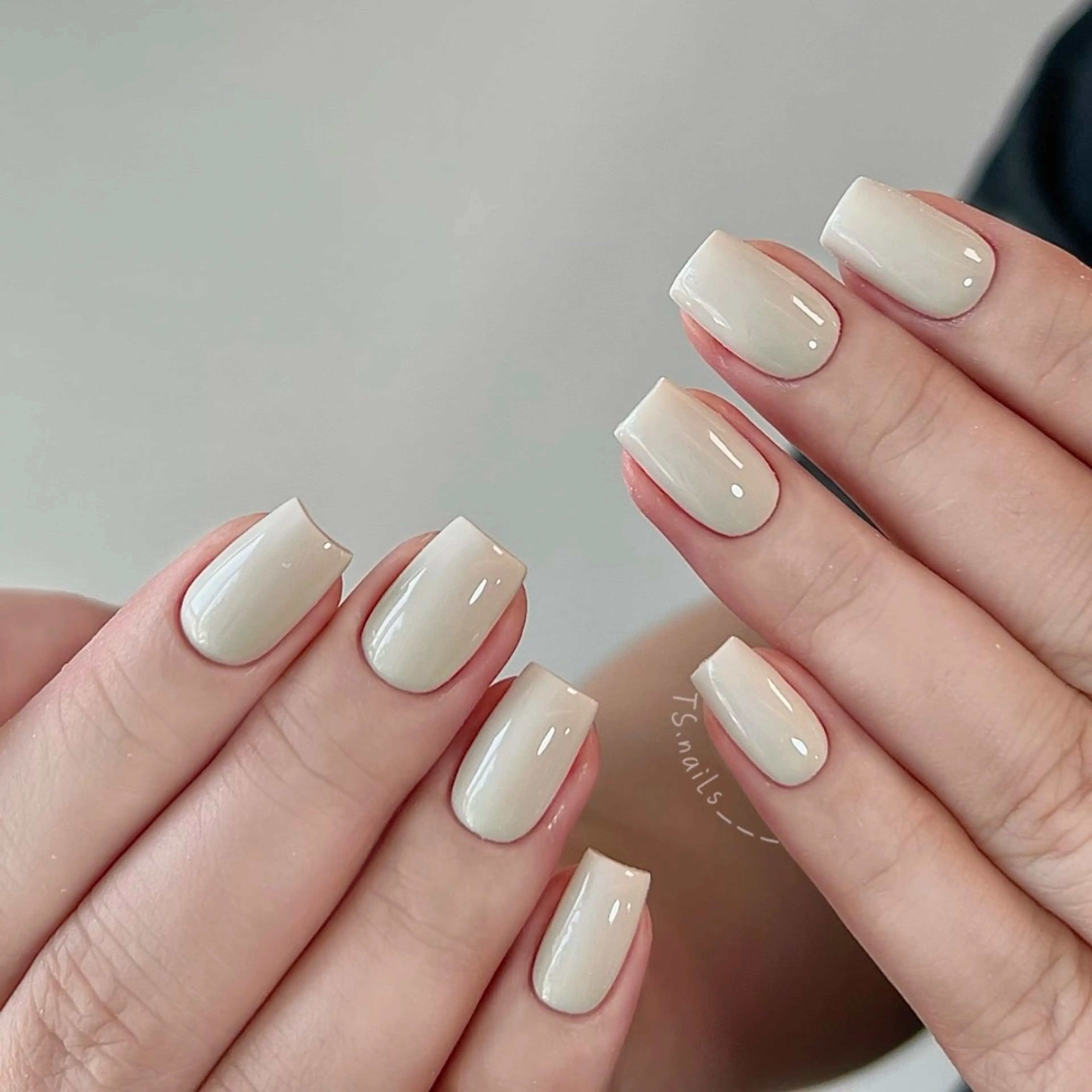 ネイル キラキラネイル マグネットネイル 持ち込み オフィスネイル シンプルネイル TS. nails___のネイルデザイン
