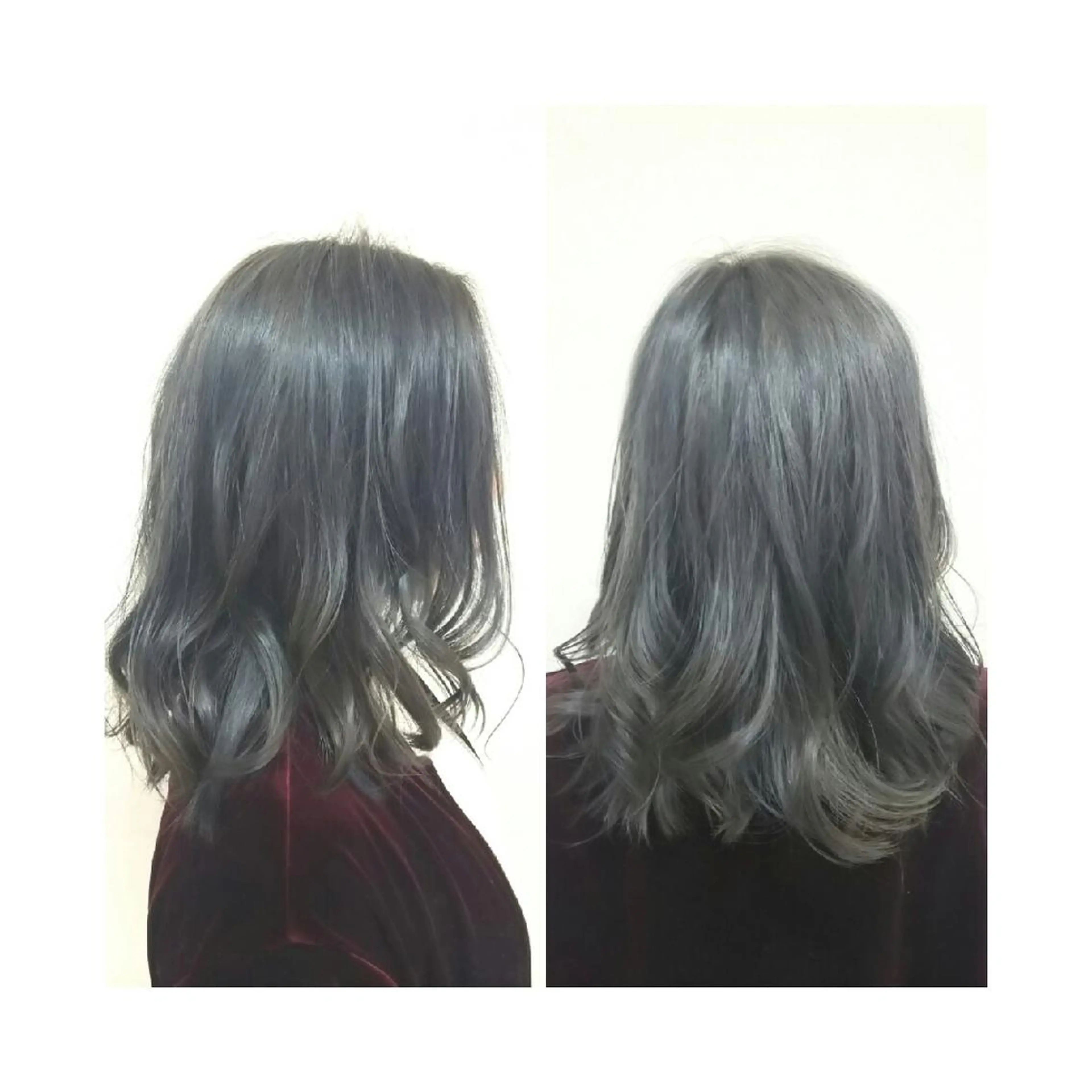 ミディアム セミロング カラー 【Sweep】おじま のぞみのヘアスタイル