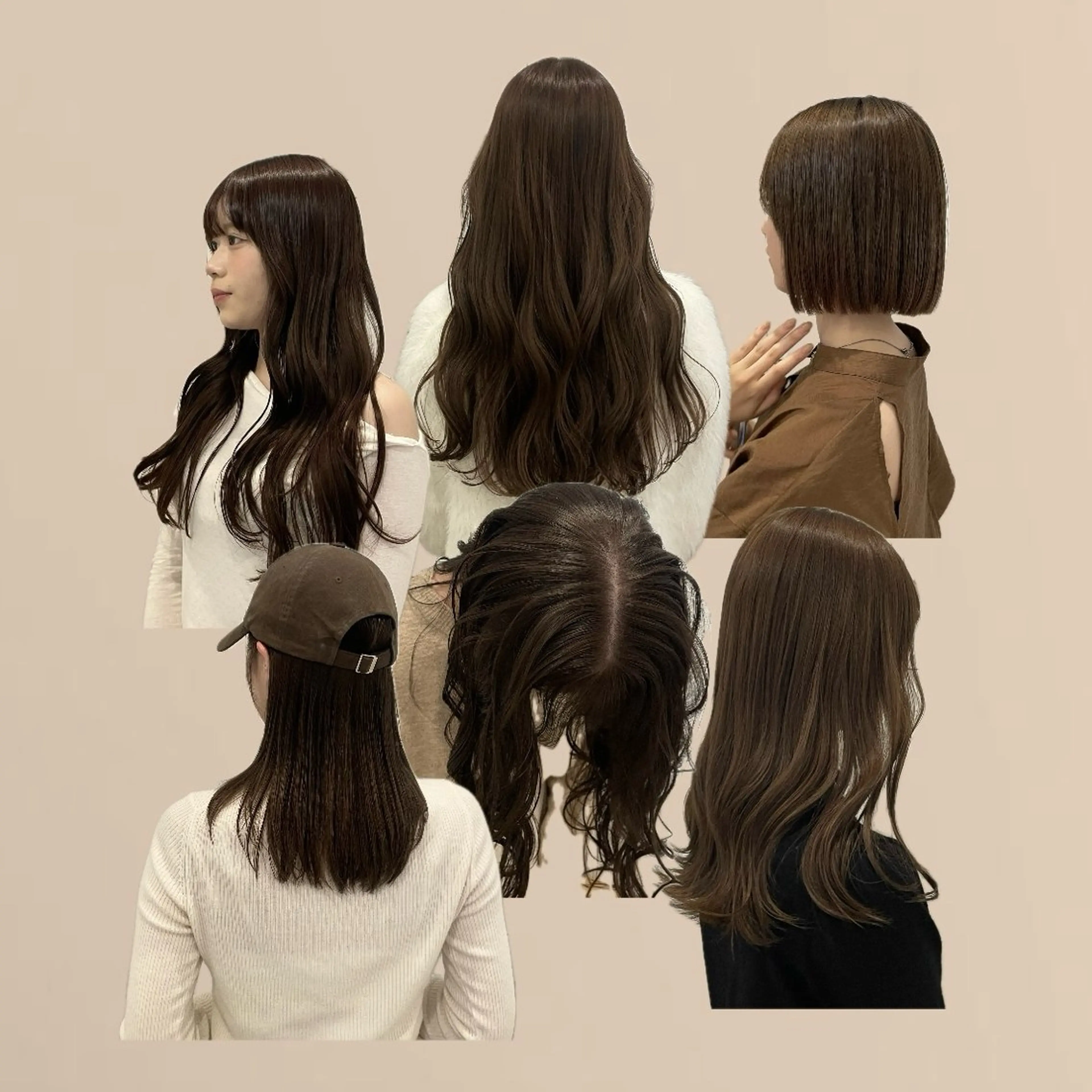 カラー ブリーチ ブリーチなしカラー canon/レイヤー /透明感カラーのヘアスタイル