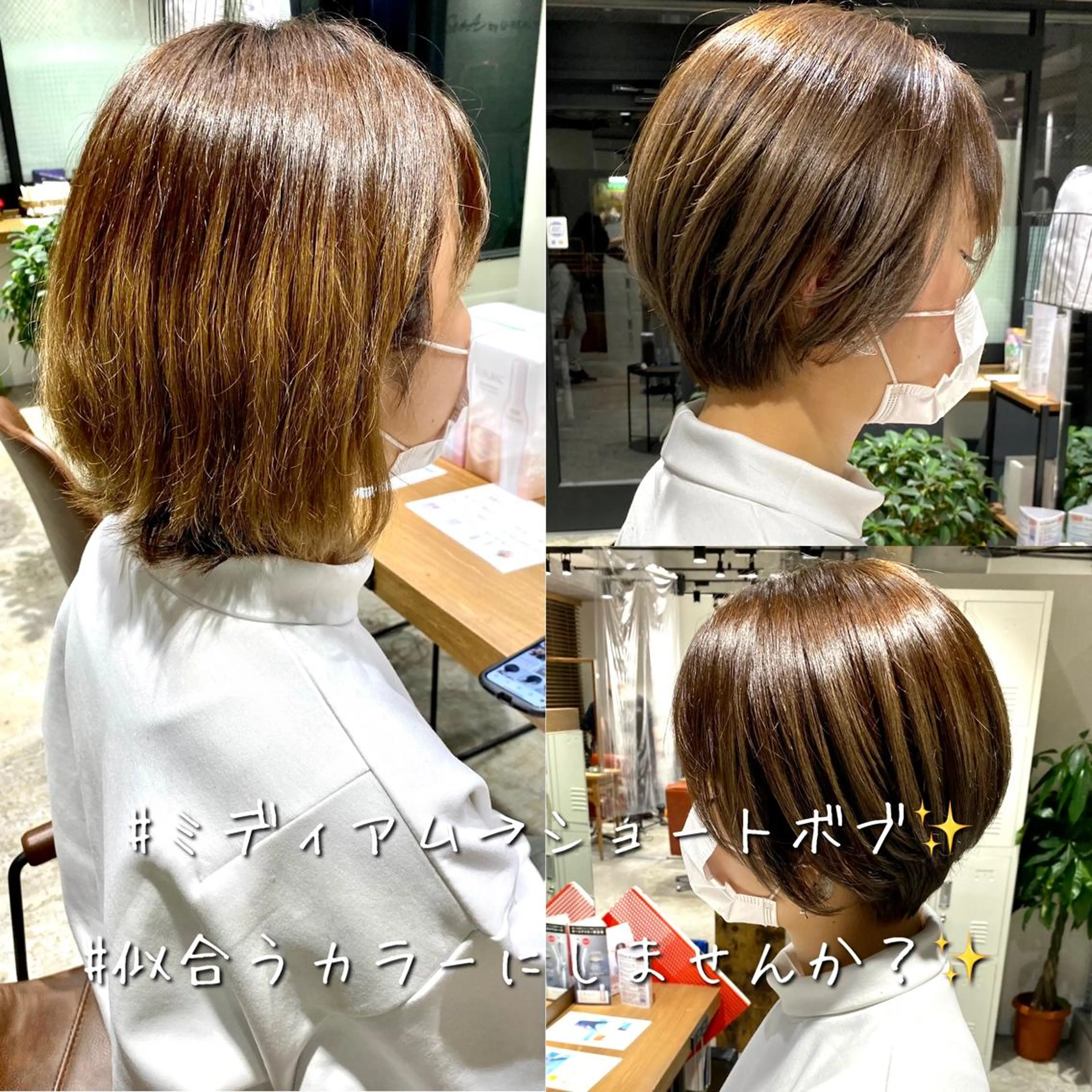ショート ✨圧倒的満足度◎ 小顔美人ショート✨佃のヘアスタイル